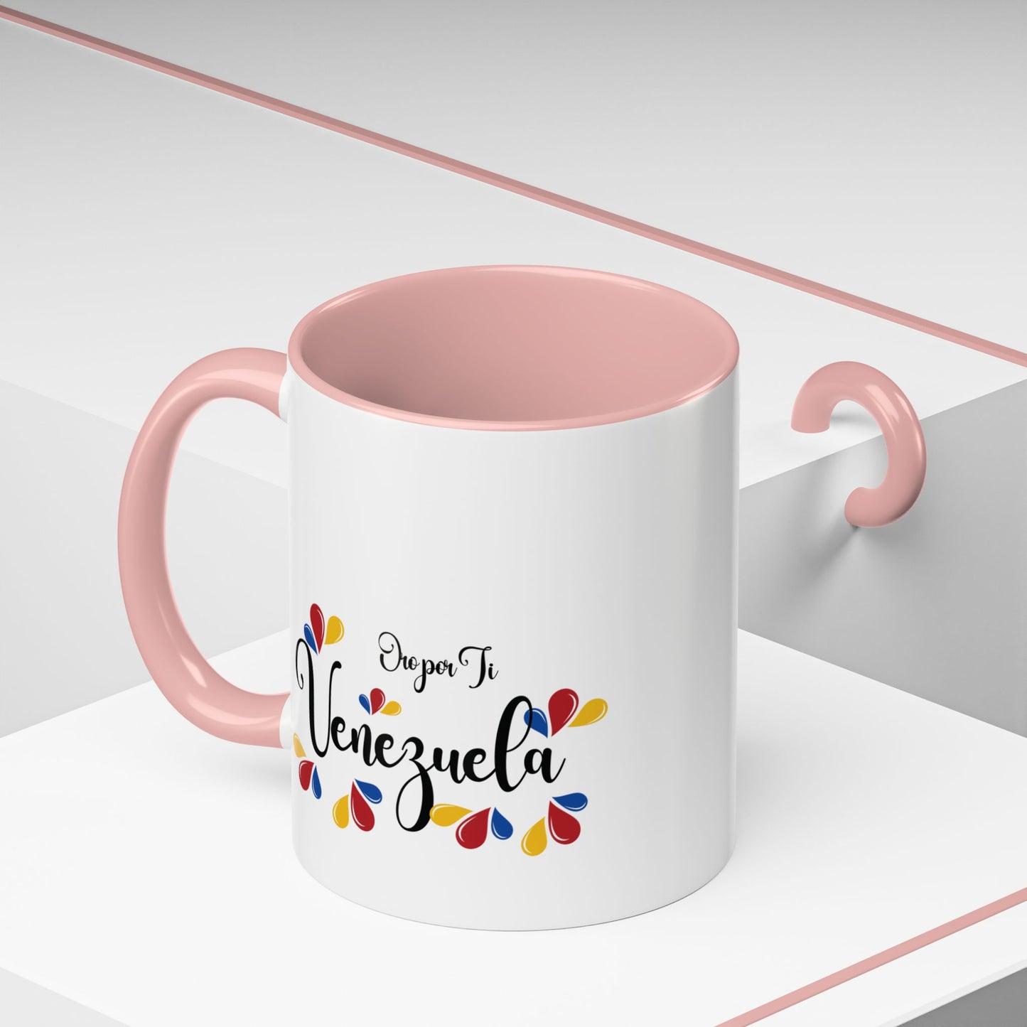 Mug with Message to Venezuela, Gift for Venezuelans