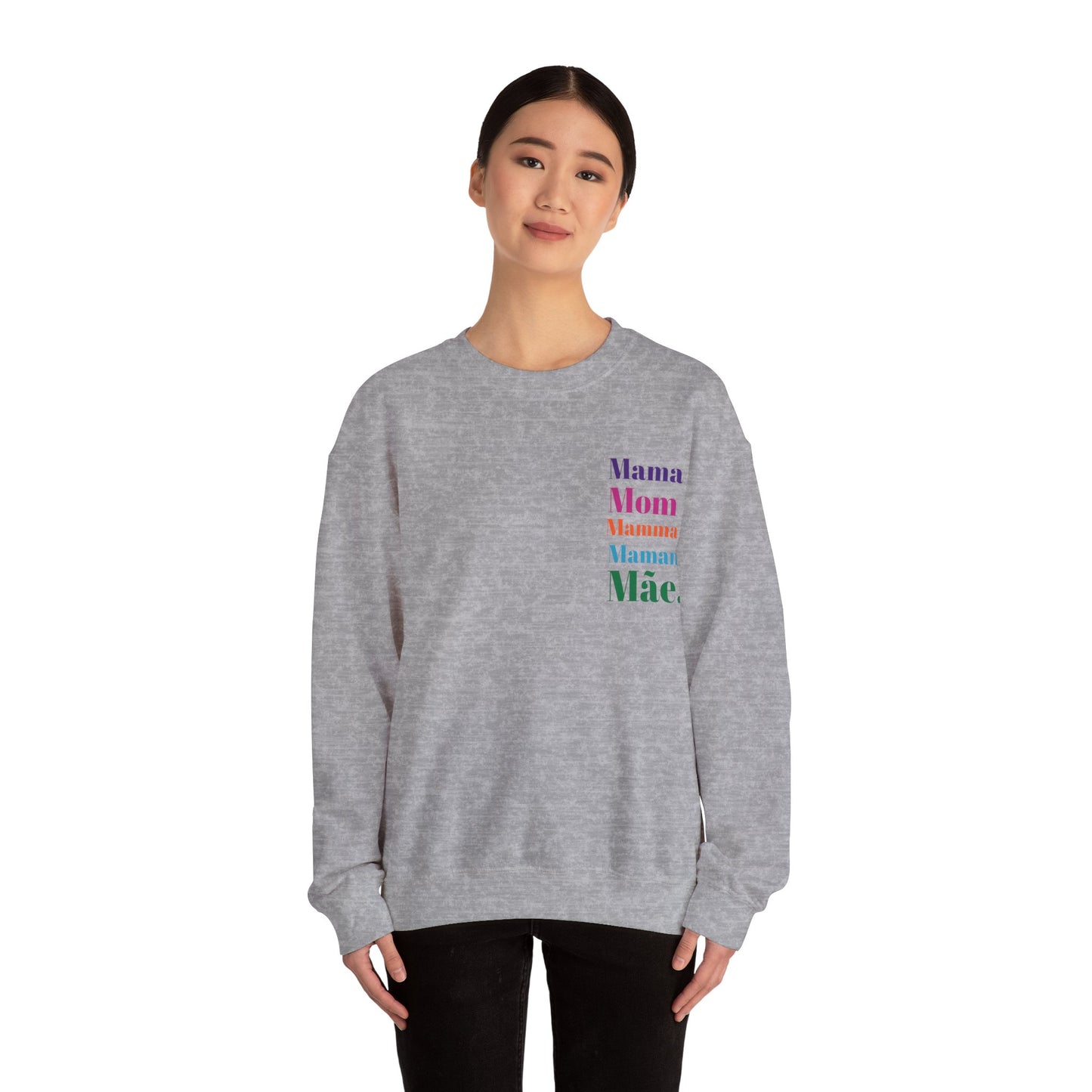 Mama Unisex Heavy Blend™ Crewneck Sweatshirt - Para Mama Design