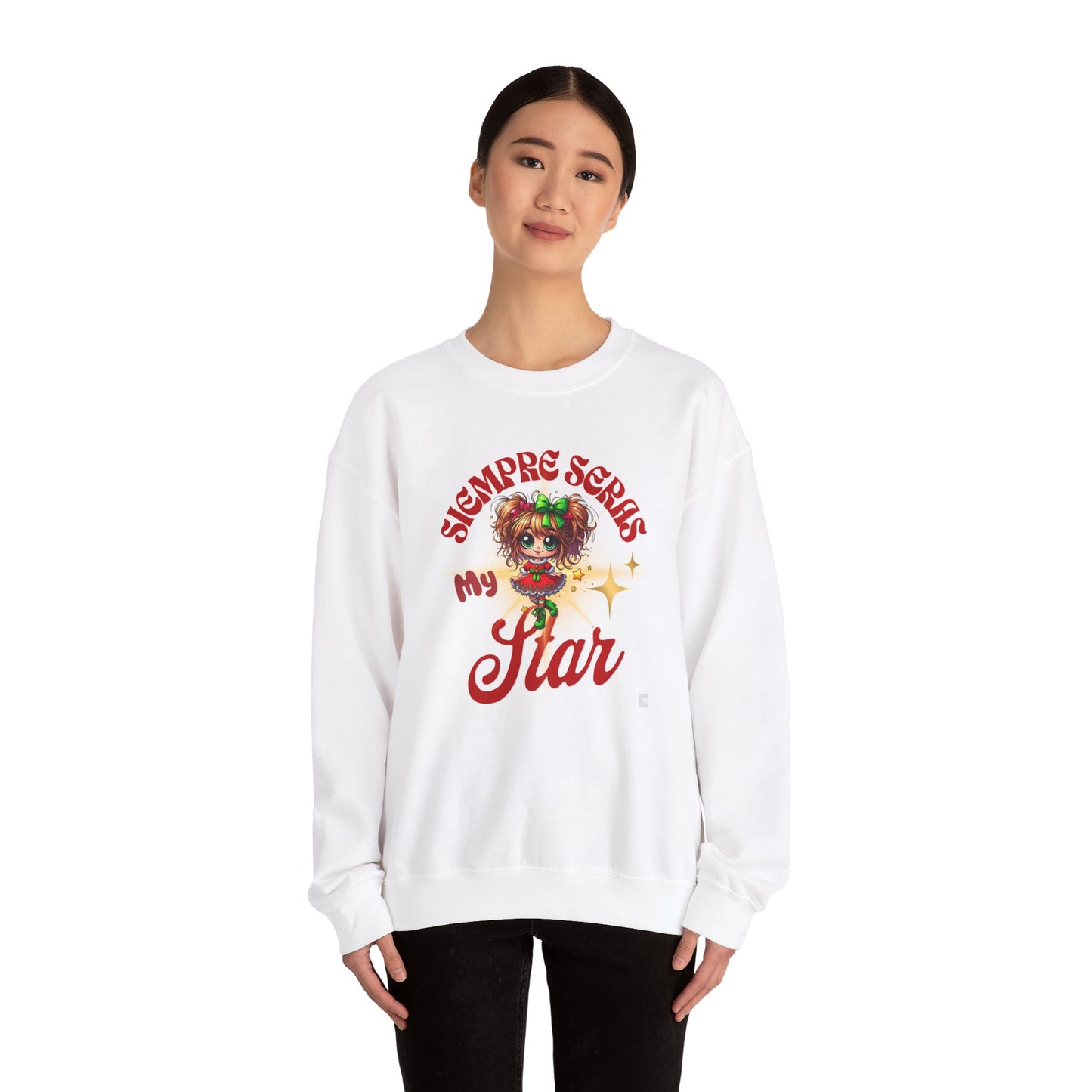 Mama Unisex Heavy Blend™ Crewneck Sweatshirt - Para Mama Design