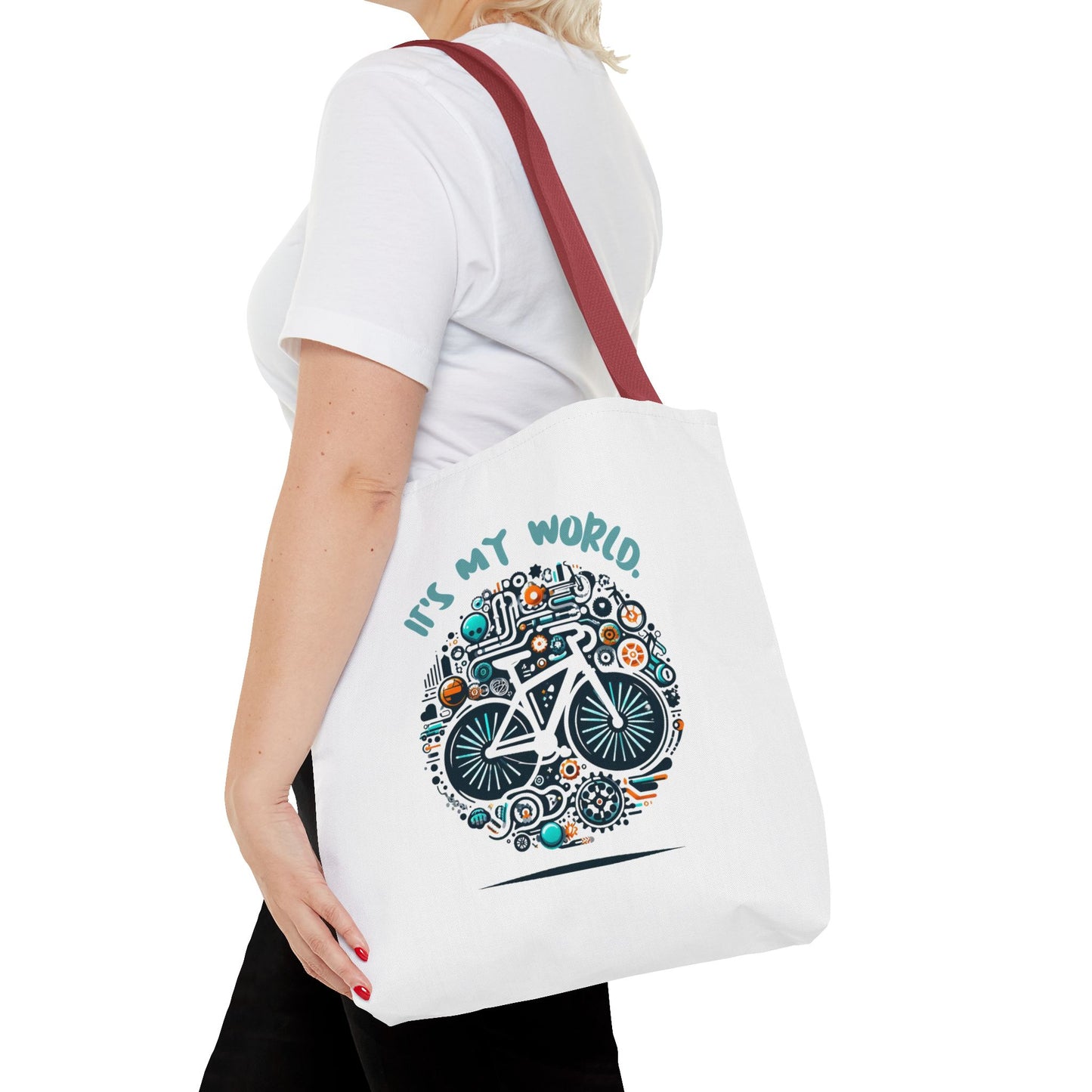 Adventure Tote Bag - Gift for Cyclists and Adventure Seekers