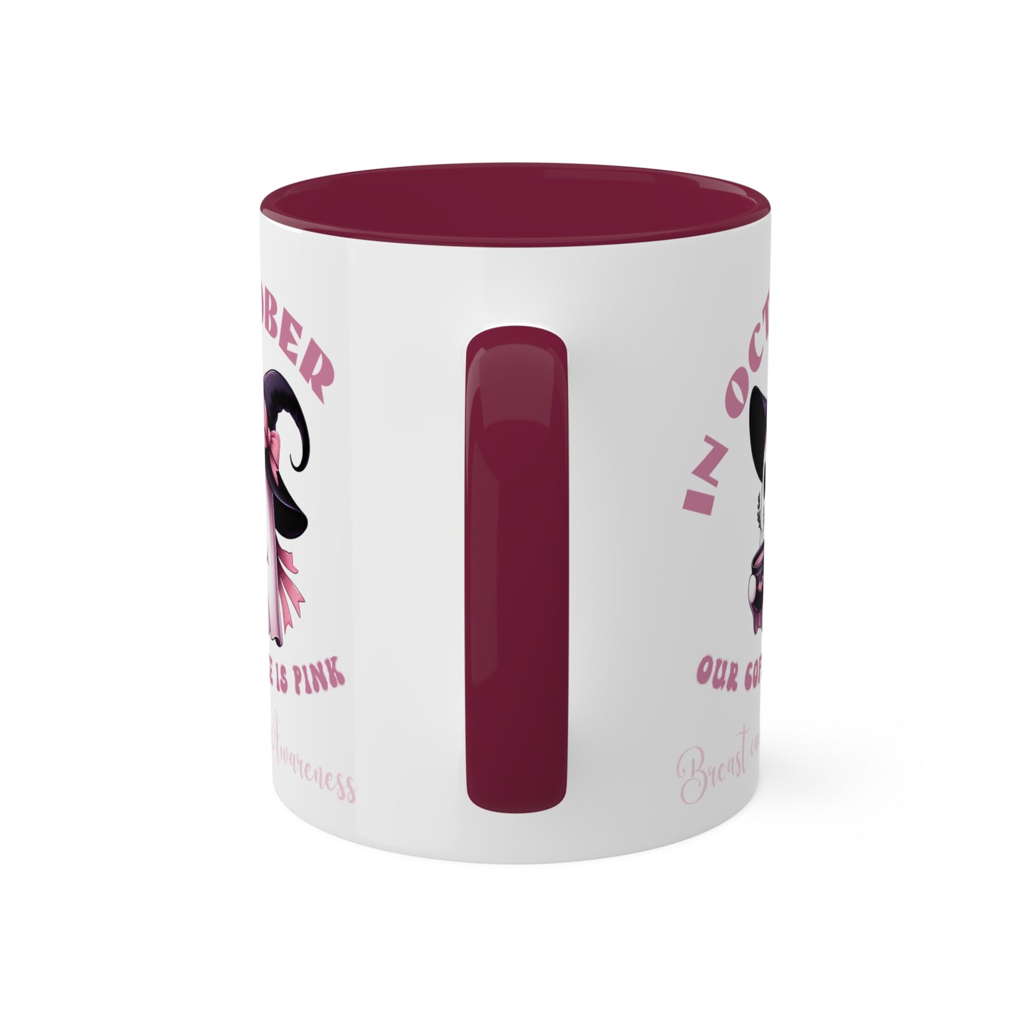 Colorful Mugs, 11oz, Breast Cancer Awareness Mugs - Inspirational Quotes and Designs