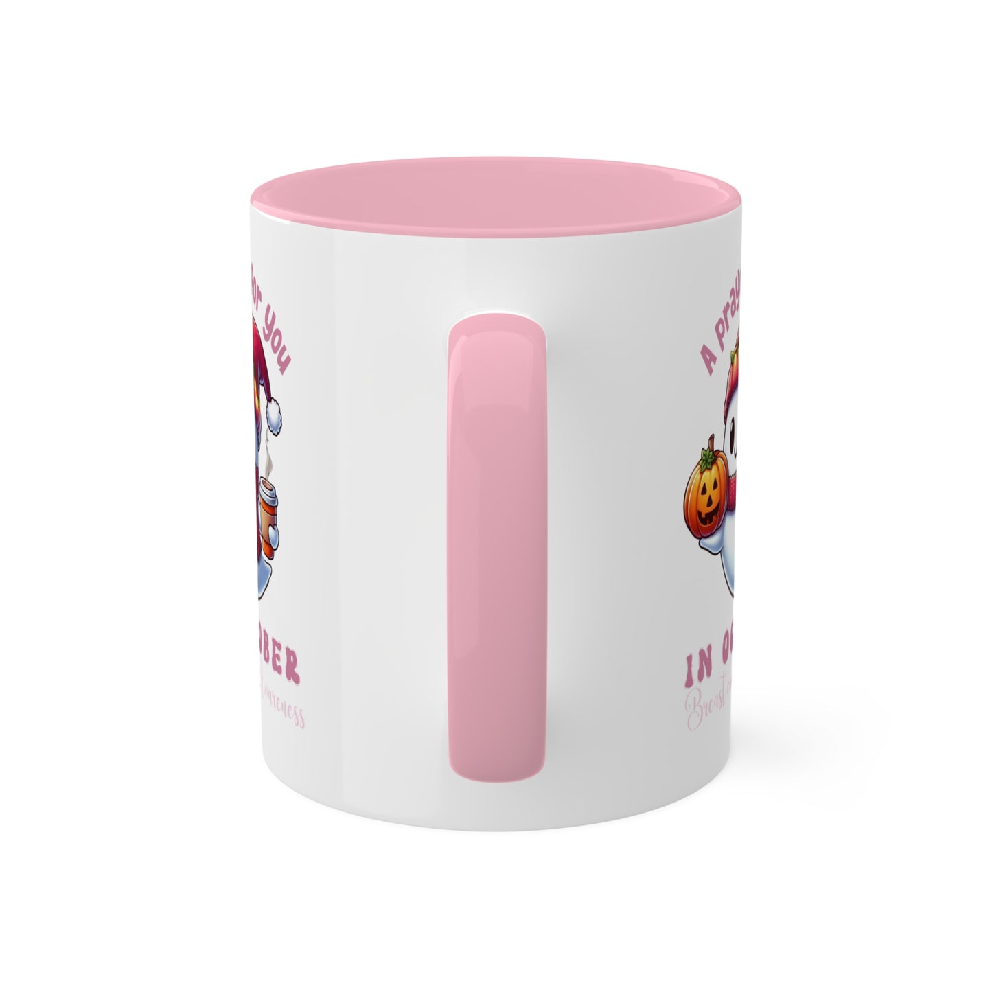 Colorful Mugs, 11oz, Breast Cancer Awareness Mugs - Inspirational Quotes and Designs