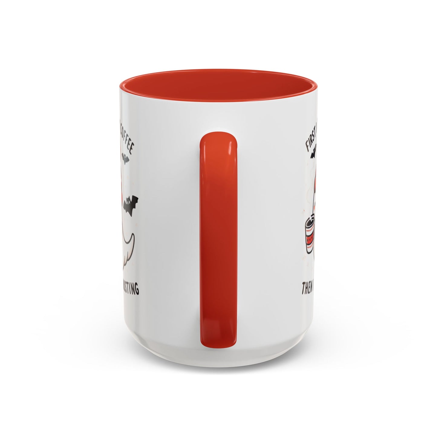 Halloween Ghost Cat Coffee Mug