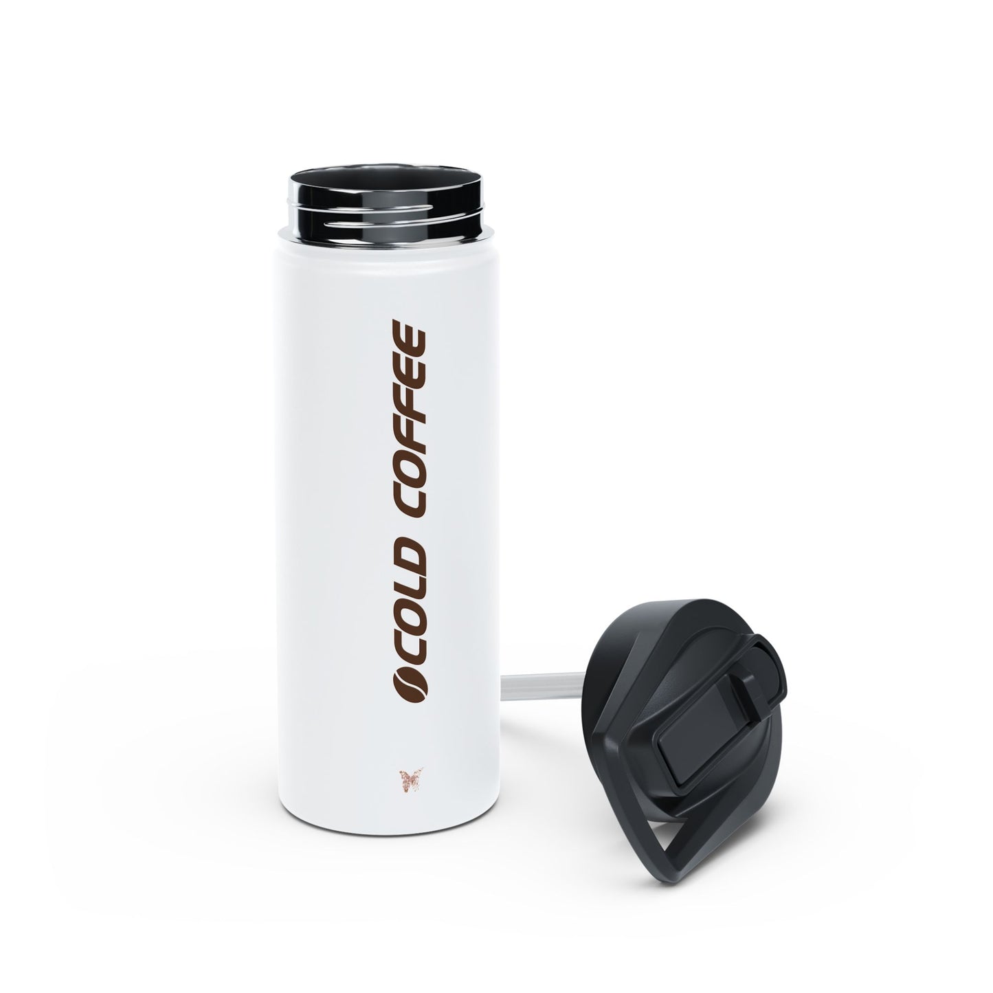 "COLD COFFEE" - Water Bottle , Gift, For Him or Hem, Coffee Lovers