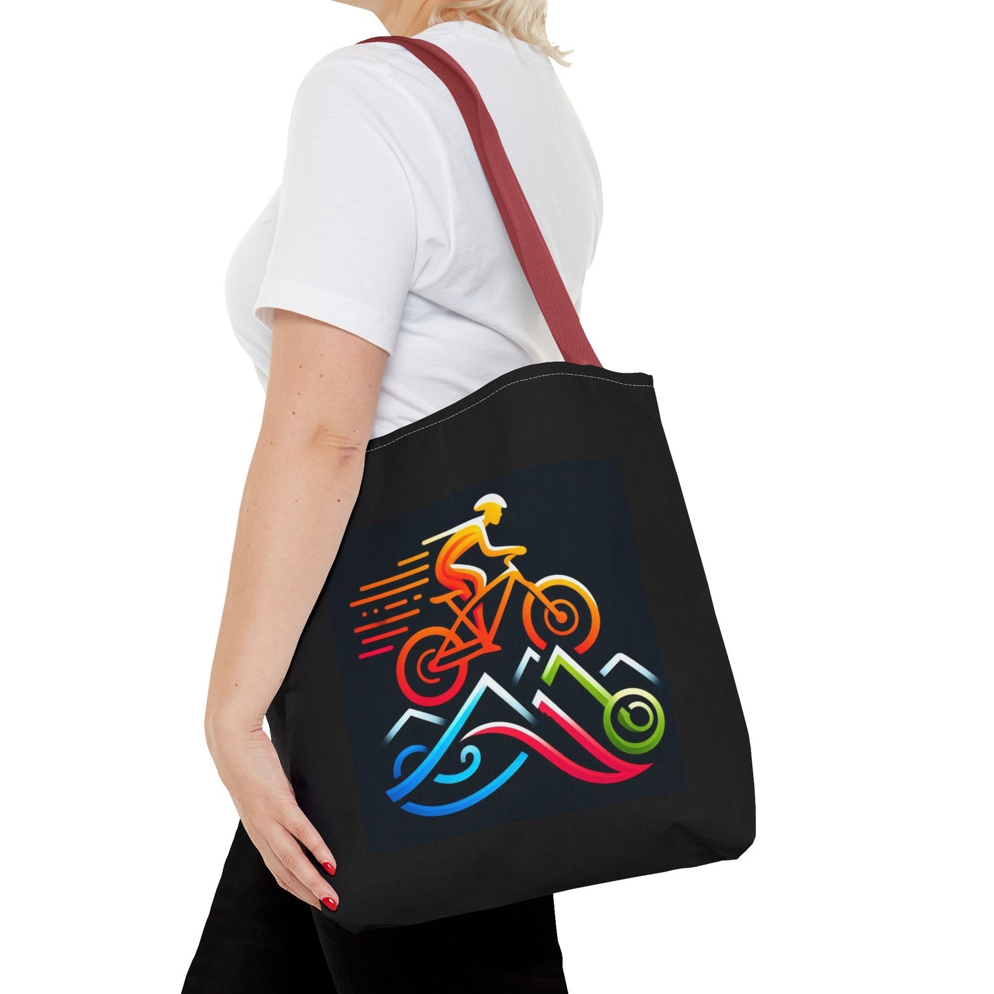 Adventure Tote Bag - Gift for Cyclists and Adventure Seekers