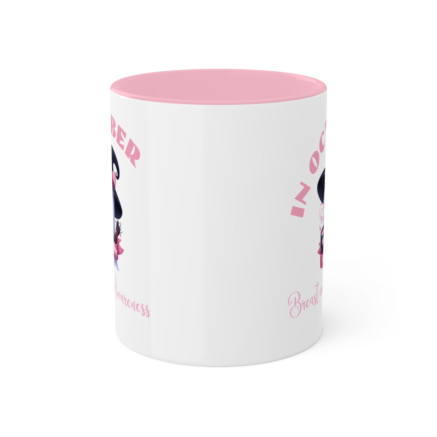 Colorful Mugs, 11oz, Breast Cancer Awareness Mugs - Inspirational Quotes and Designs