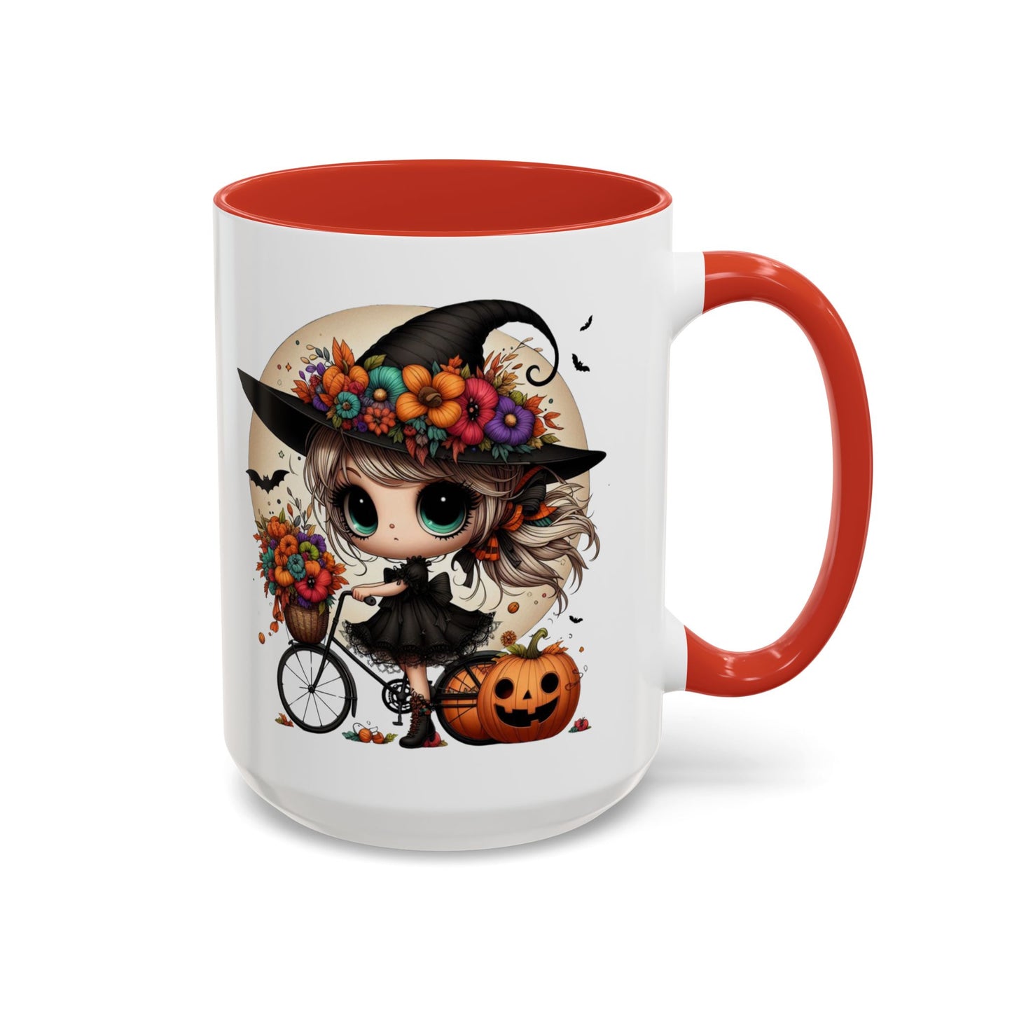 Mug Halloween Decorated with Positive Message