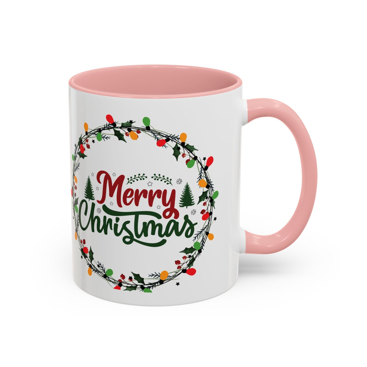 Mug, Merry Christmas Accent Coffee Mug (11, 15oz)