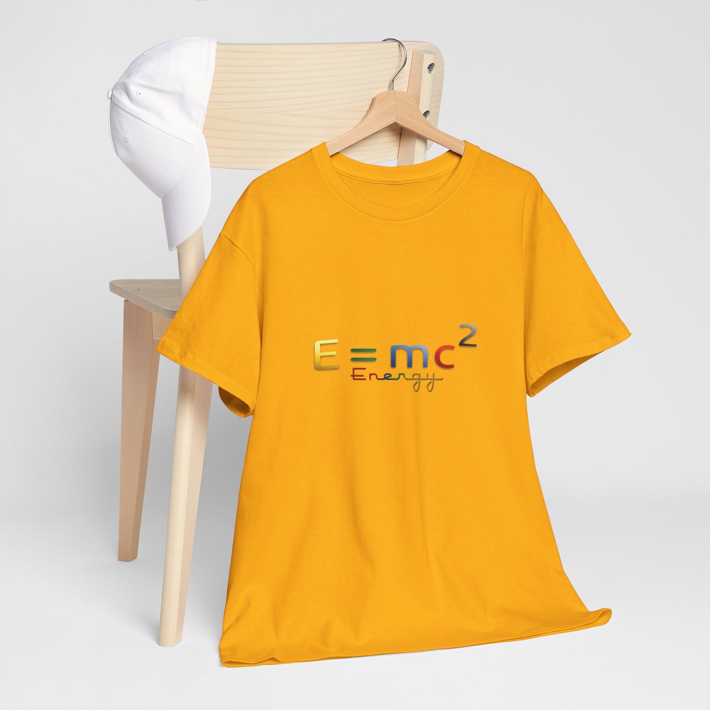 "Energy" - Unisex Heavy Cotton Tee, Sporty, Casual, Gift, For Him or Her.