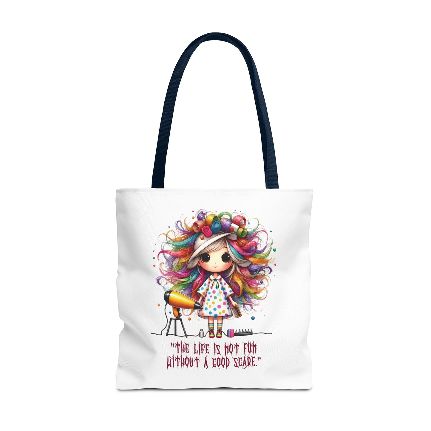 Halloween Stylist Tote Bag - Gift & Transport for Creative Minds