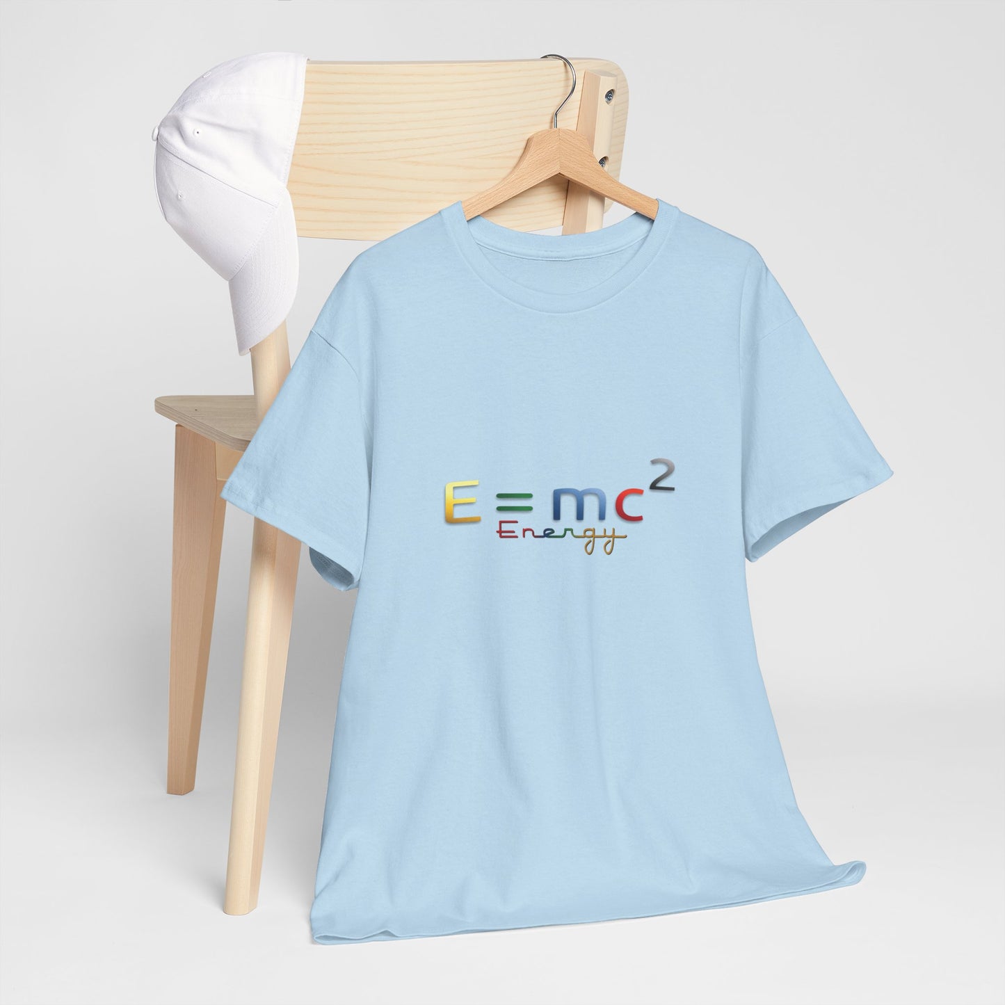 "Energy" - Unisex Heavy Cotton Tee, Sporty, Casual, Gift, For Him or Her.