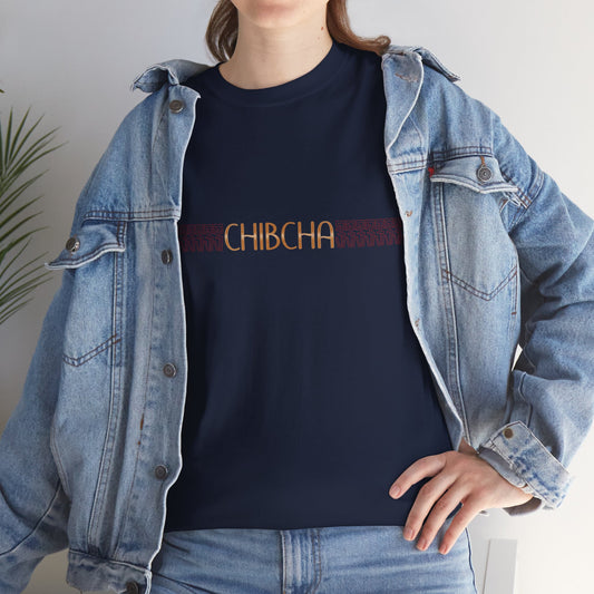 "Chibcha" - Unisex Heavy Cotton Tee, Sporty, Casual, Gift, For Him or Her.