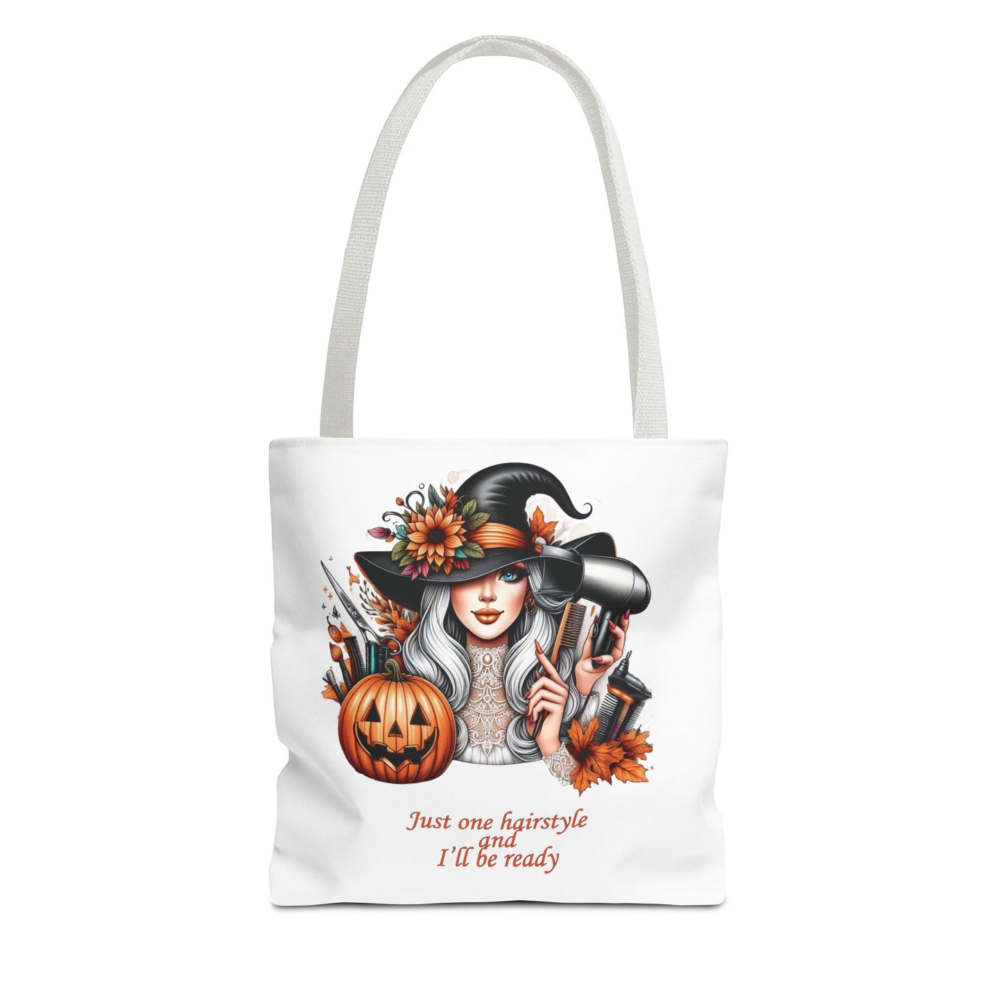 "Just one hairstyle" - Lover Tote Bag, Gift, For him and her, Lovers, Halloween