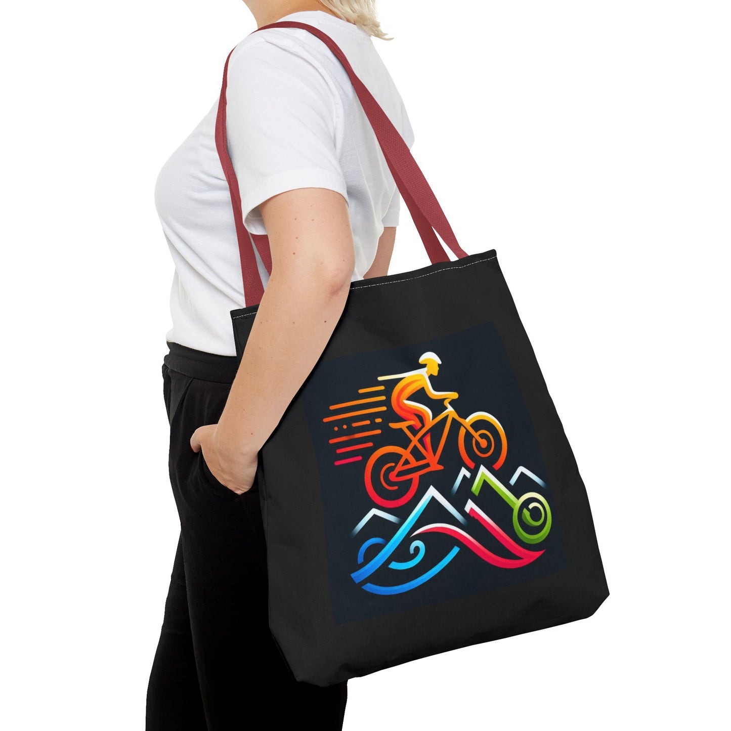 Adventure Tote Bag - Gift for Cyclists and Adventure Seekers