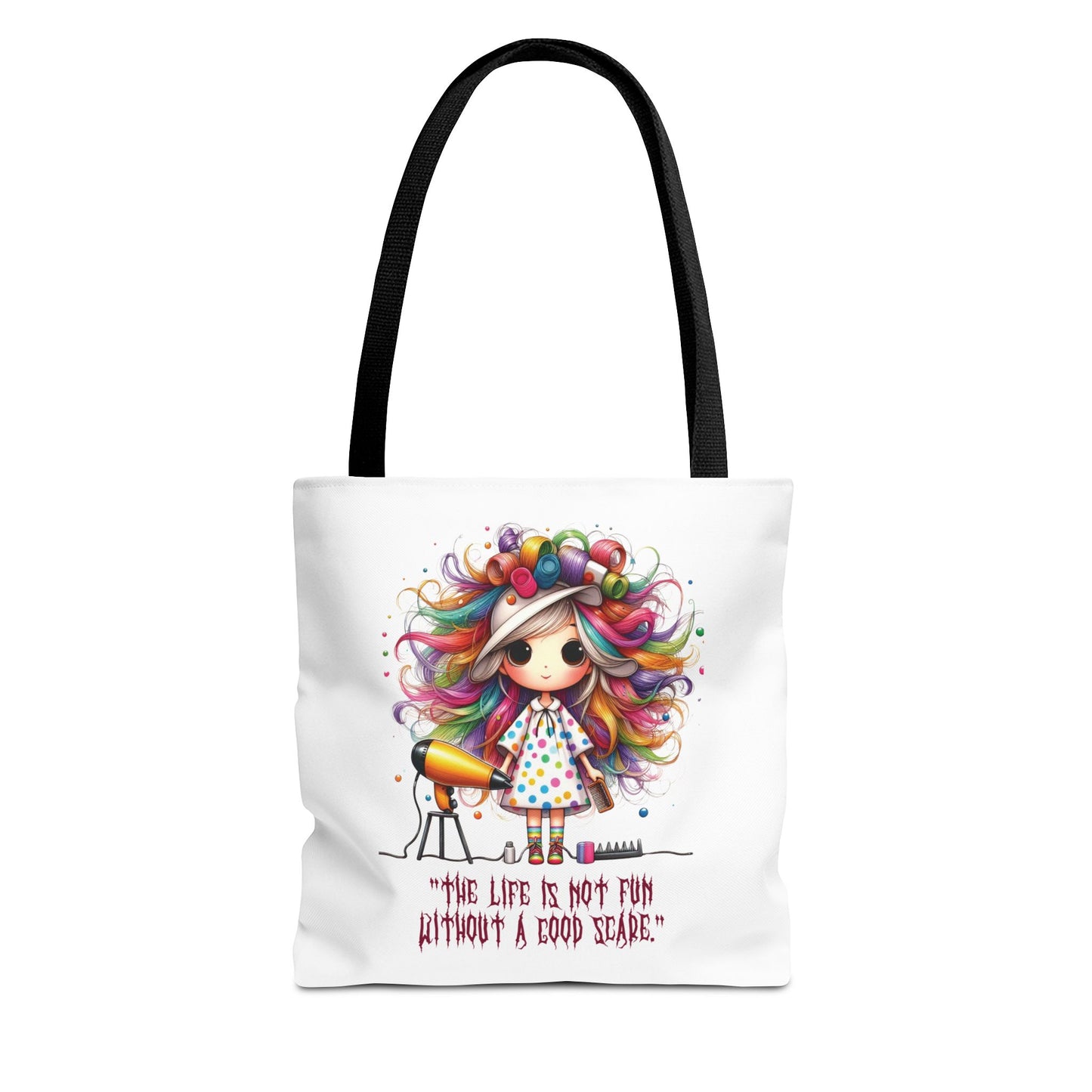 Halloween Stylist Tote Bag - Gift & Transport for Creative Minds