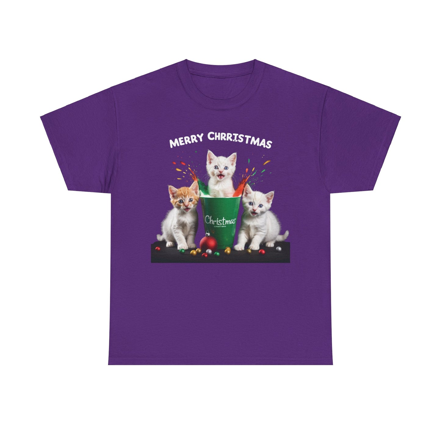 Gato Navidad Tee