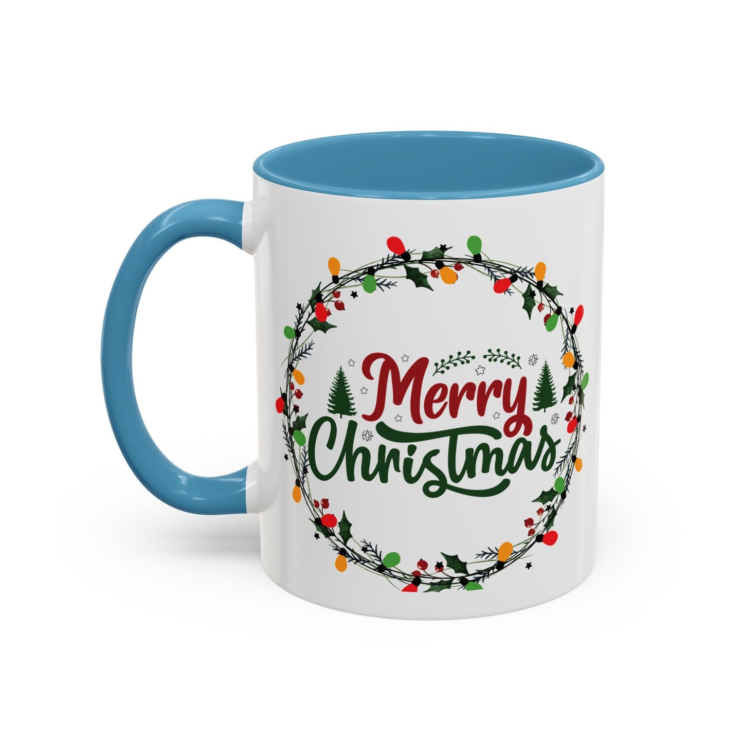 Mug, Merry Christmas Accent Coffee Mug (11, 15oz)