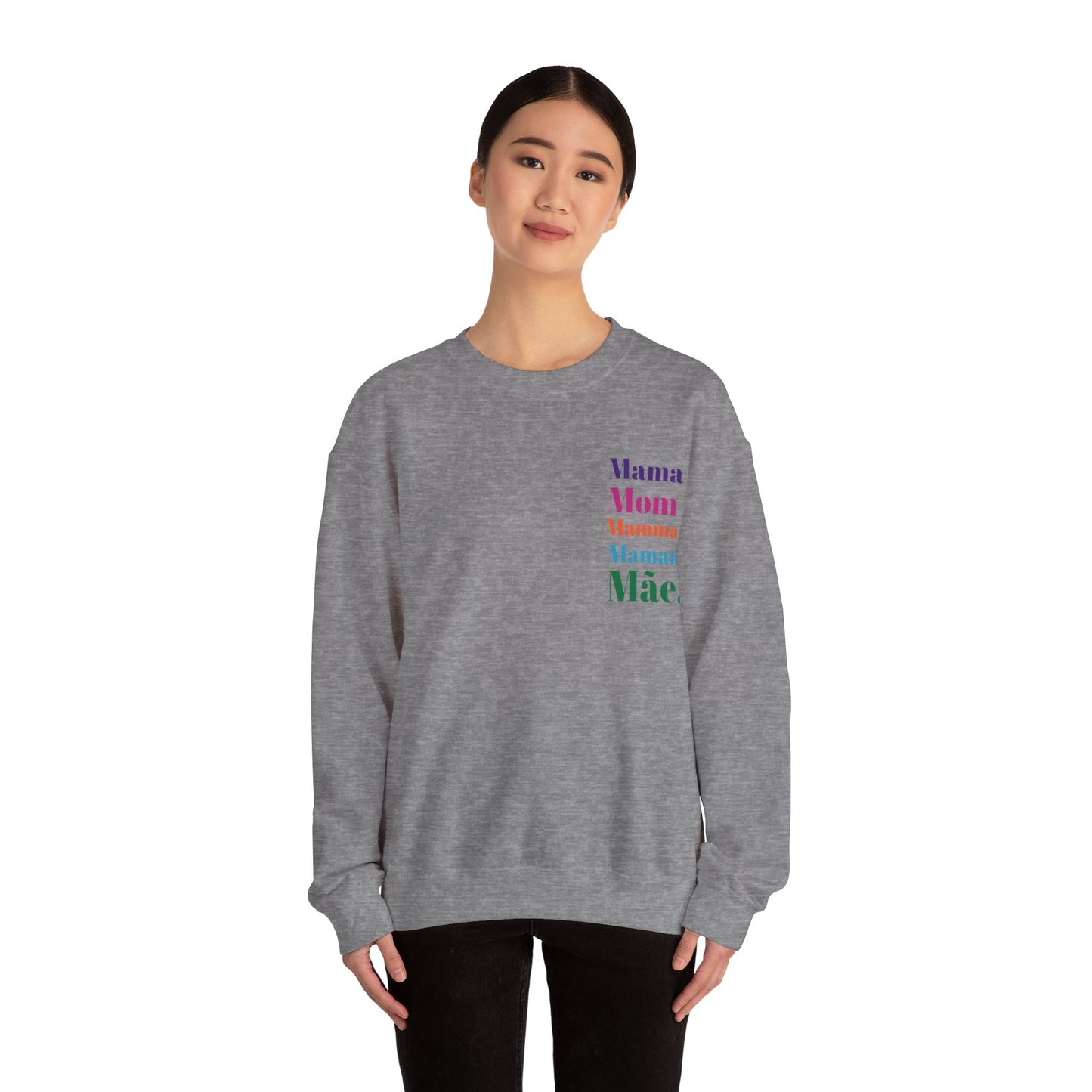 Mama Unisex Heavy Blend™ Crewneck Sweatshirt - Para Mama Design