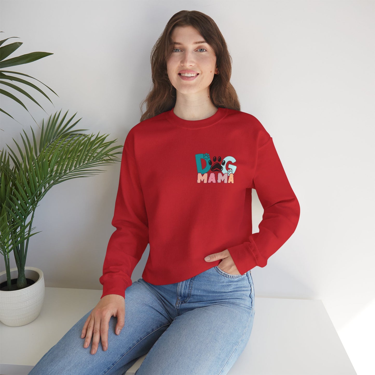 Mama Unisex Heavy Blend™ Crewneck Sweatshirt - Para Mama Design