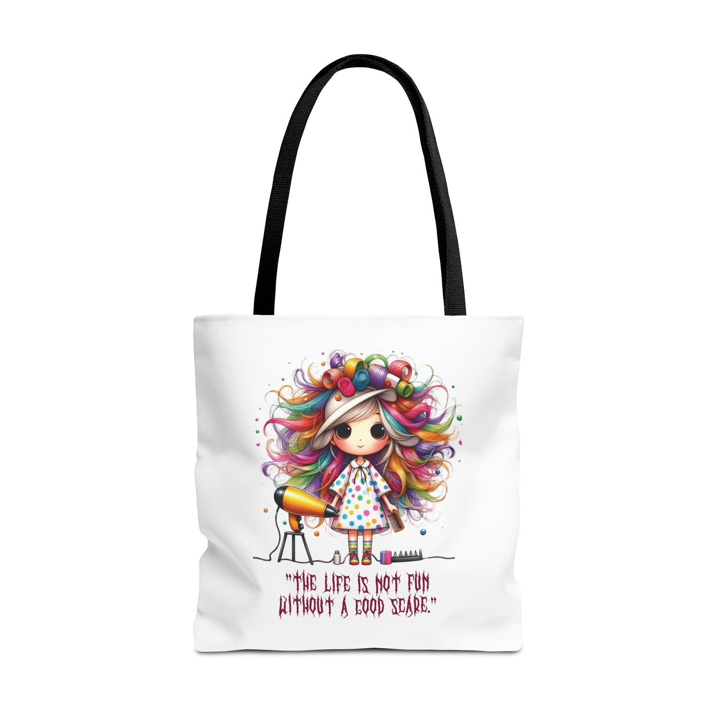 Halloween Stylist Tote Bag - Gift & Transport for Creative Minds