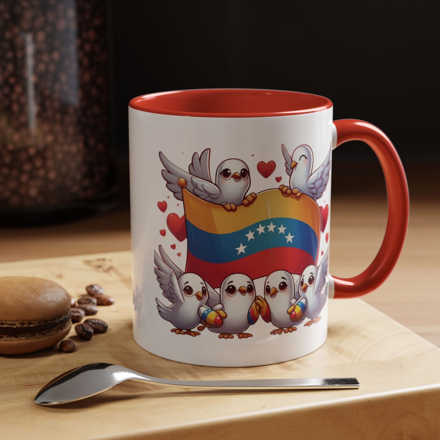 Mug with Message to Venezuela, Gift for Venezuelans