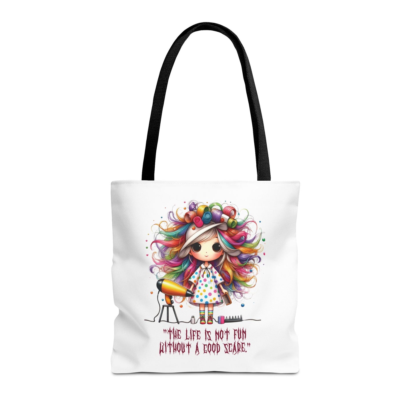 Halloween Stylist Tote Bag - Gift & Transport for Creative Minds