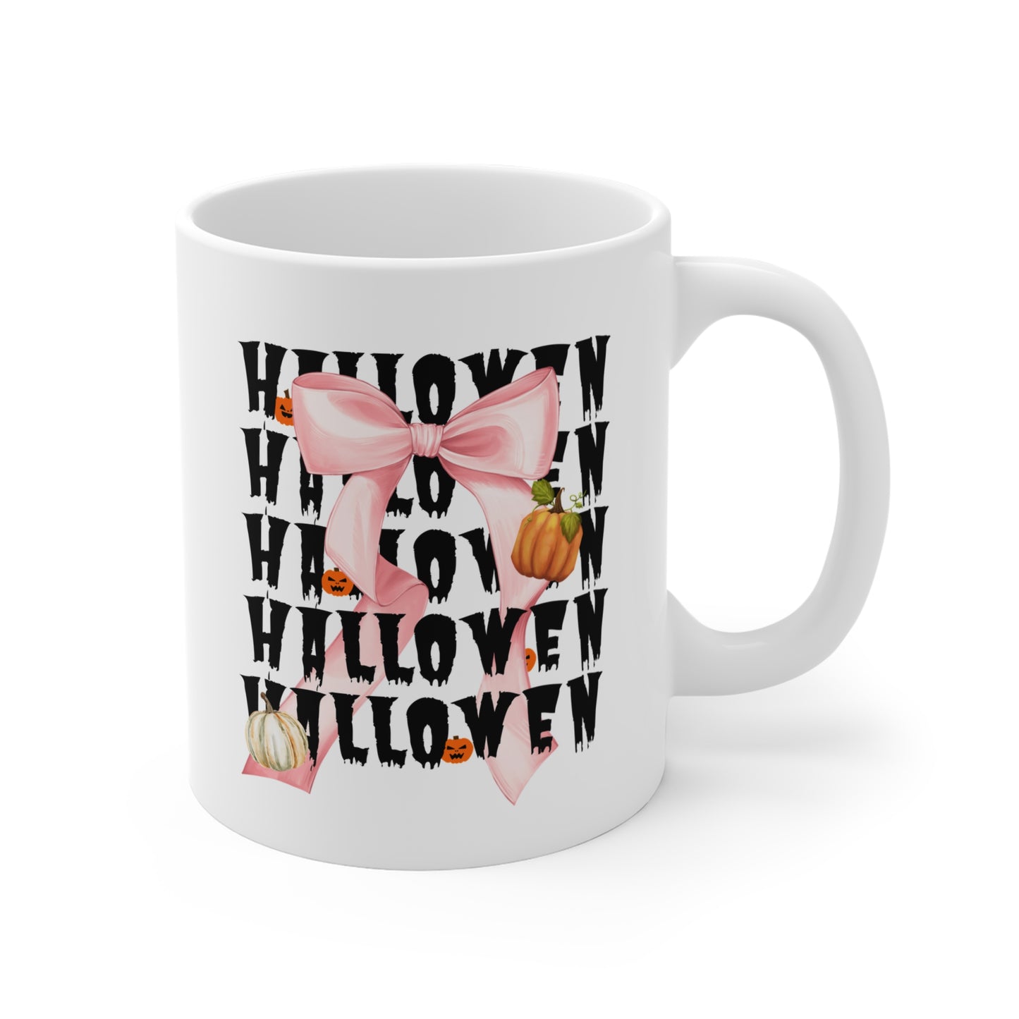 Halloween Personalized Mug 11oz Black Coffee Cup for Book, Cat, Dog, and Rose Lovers