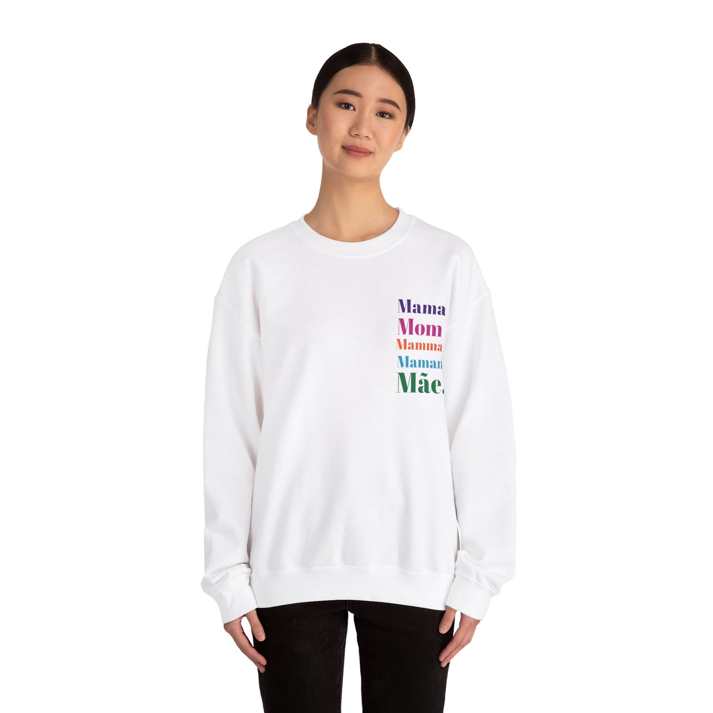 Mama Unisex Heavy Blend™ Crewneck Sweatshirt - Para Mama Design