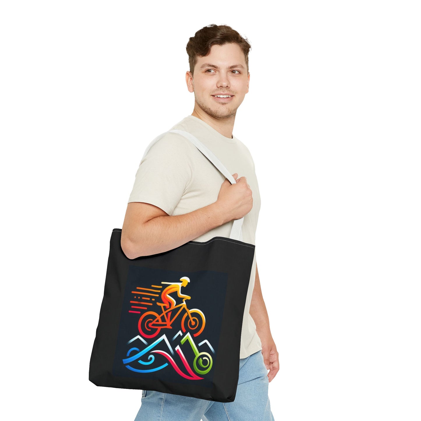 Adventure Tote Bag - Gift for Cyclists and Adventure Seekers