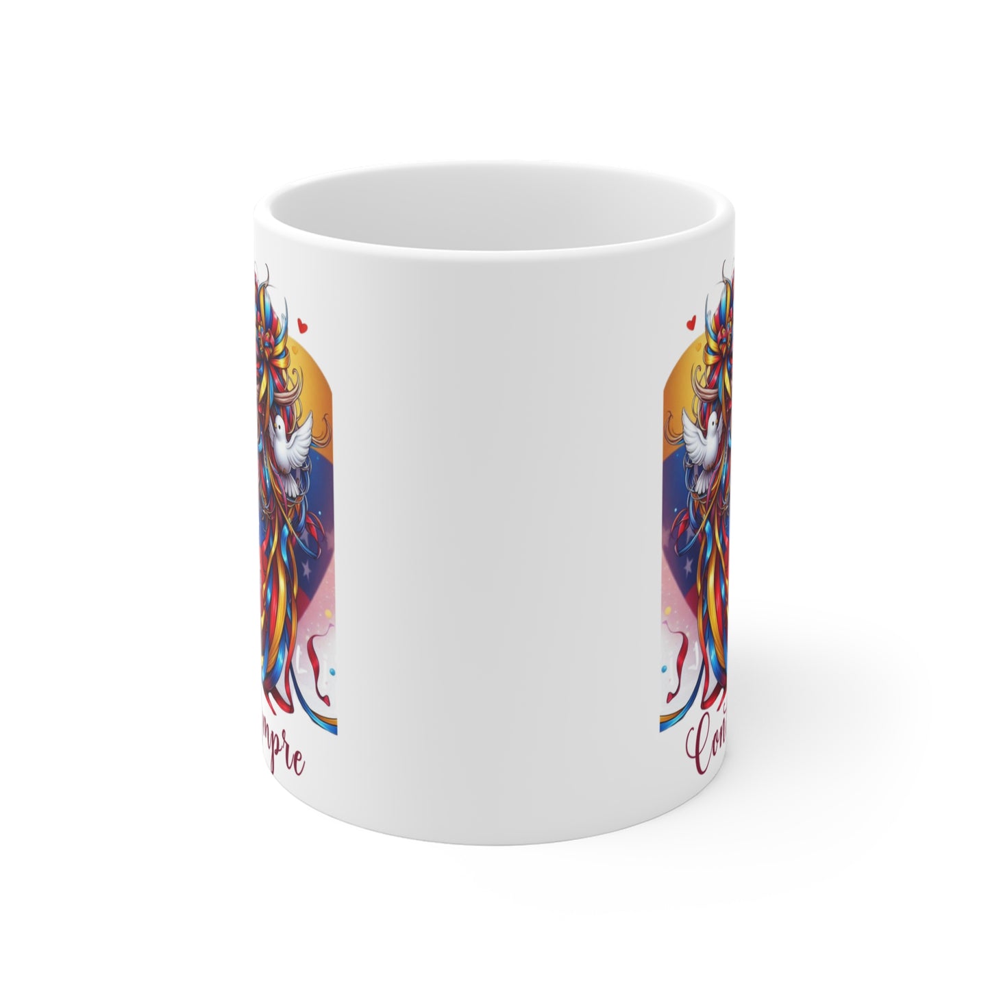 Ceramic Mugs (11oz\15oz\20oz), Ceramic Mugs (11oz\15oz\20oz), para las personas amantes de Venezuela o para los venezolanos migrantes de su pais, con banderas de Venezuela