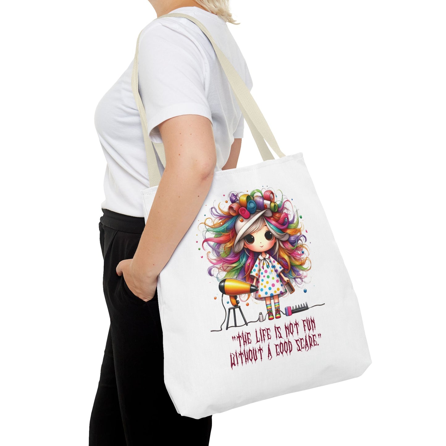 Halloween Stylist Tote Bag - Gift & Transport for Creative Minds