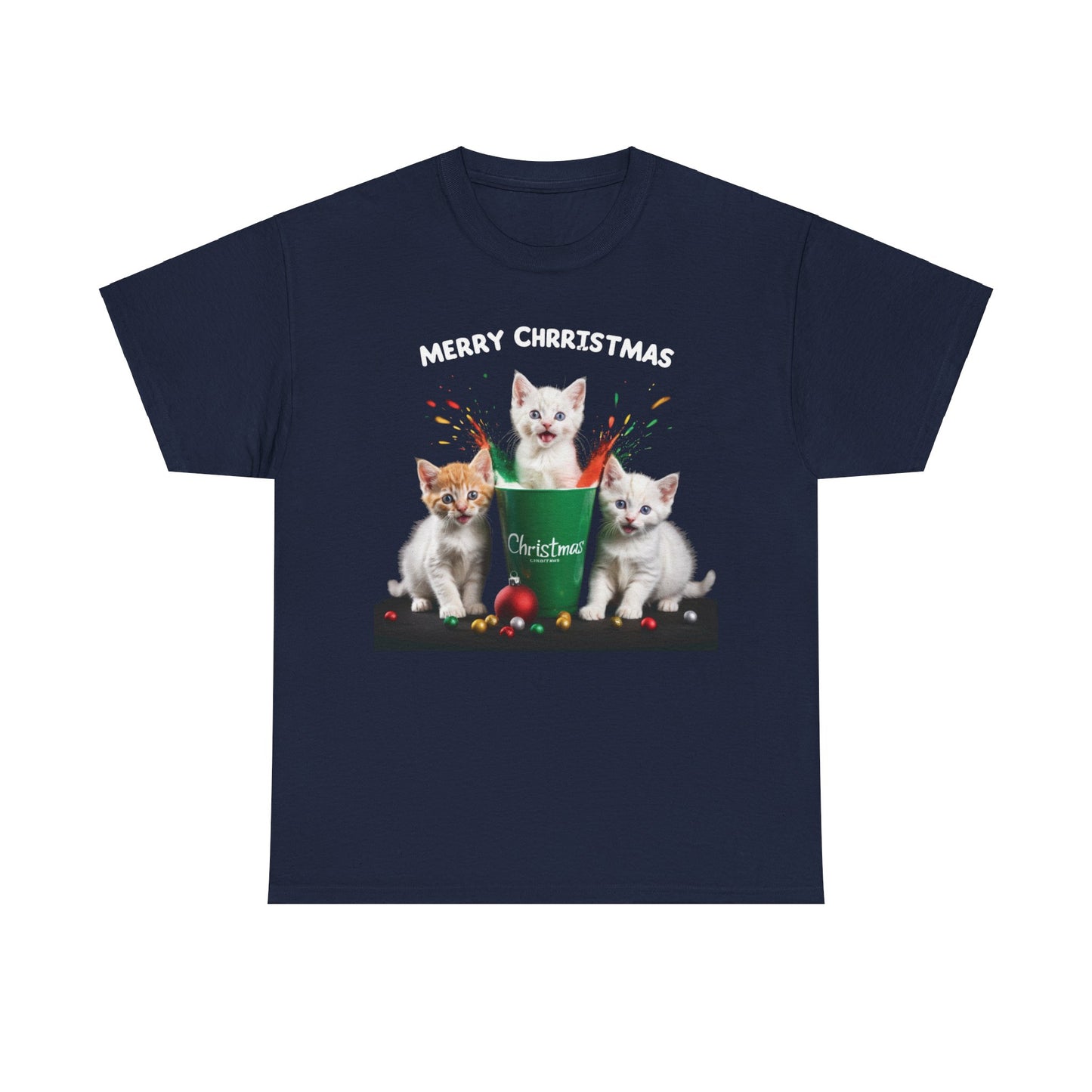 Gato Navidad Tee