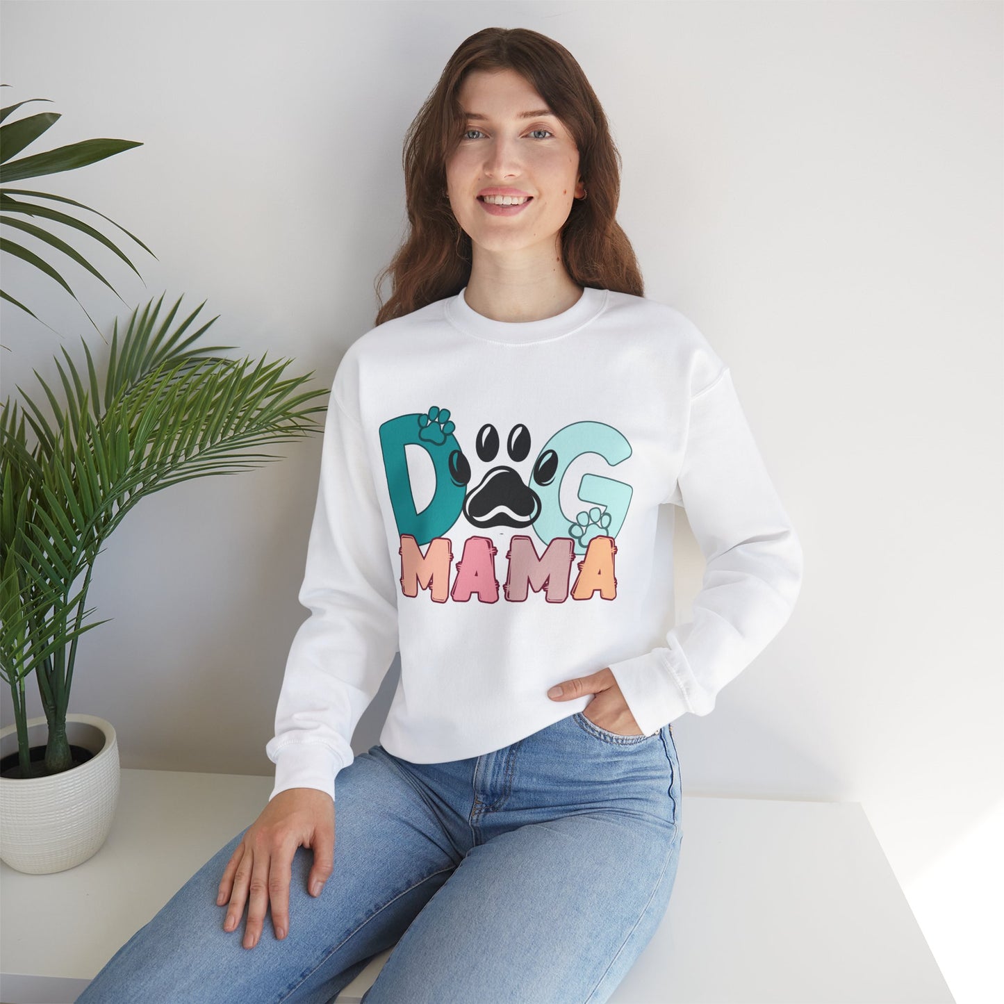 Mama Unisex Heavy Blend™ Crewneck Sweatshirt - Para Mama Design