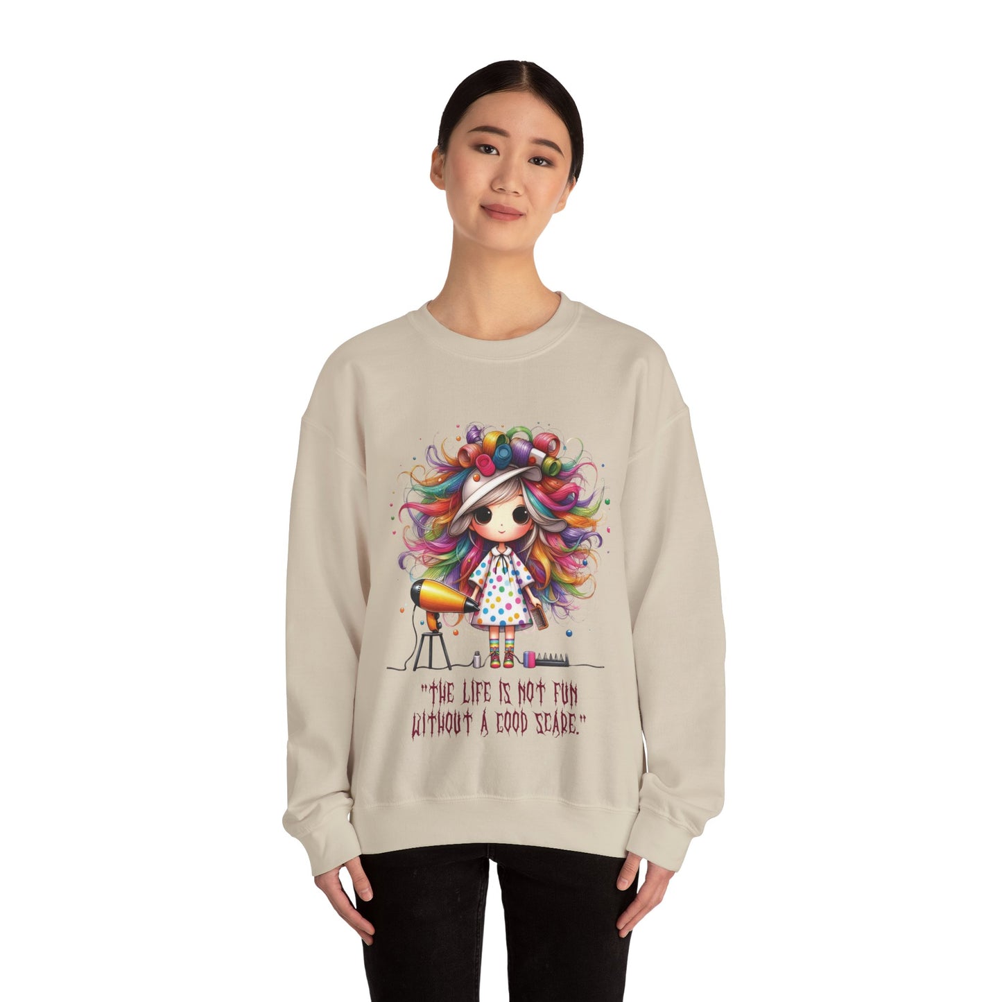 Halloween Estilista - Sweatshirt - Unisex Crewneck