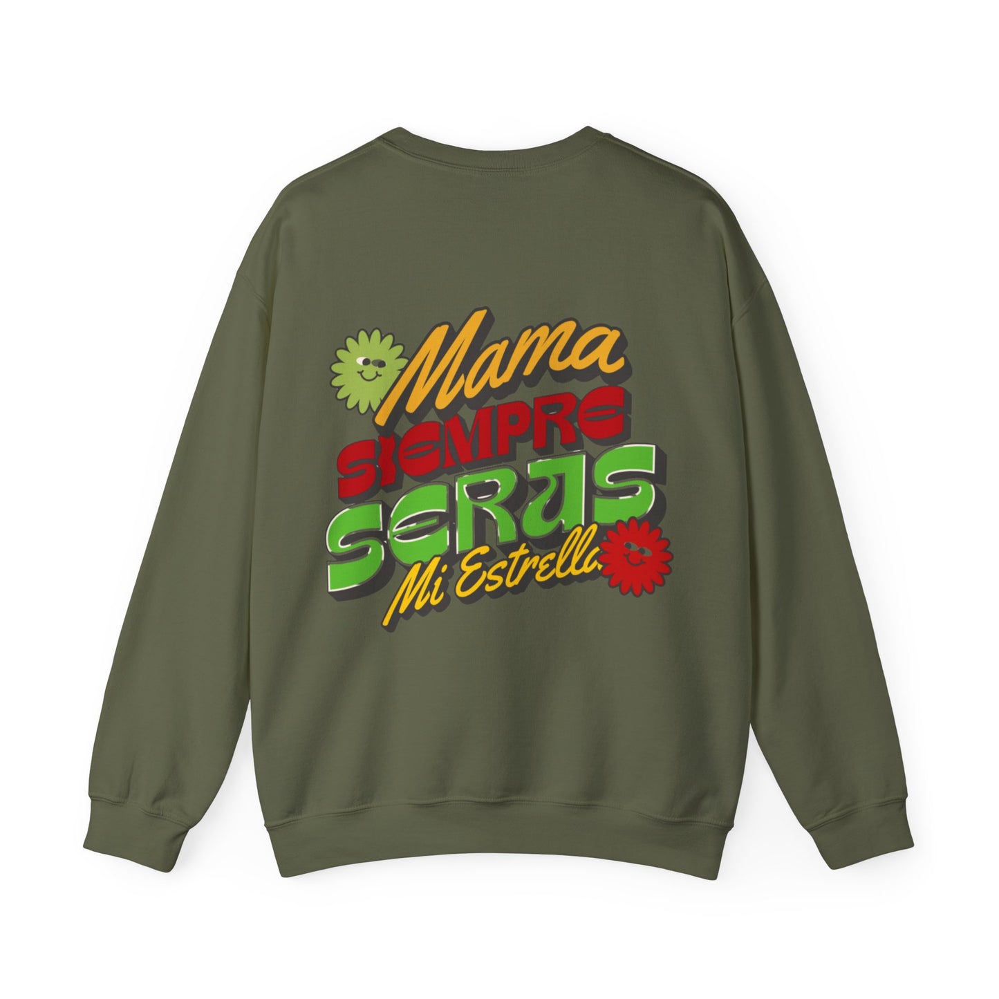 Mama Unisex Heavy Blend™ Crewneck Sweatshirt - Para Mama Design