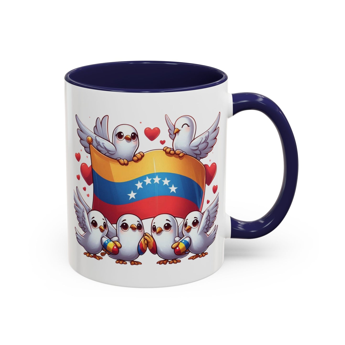 Mug with Message to Venezuela, Gift for Venezuelans