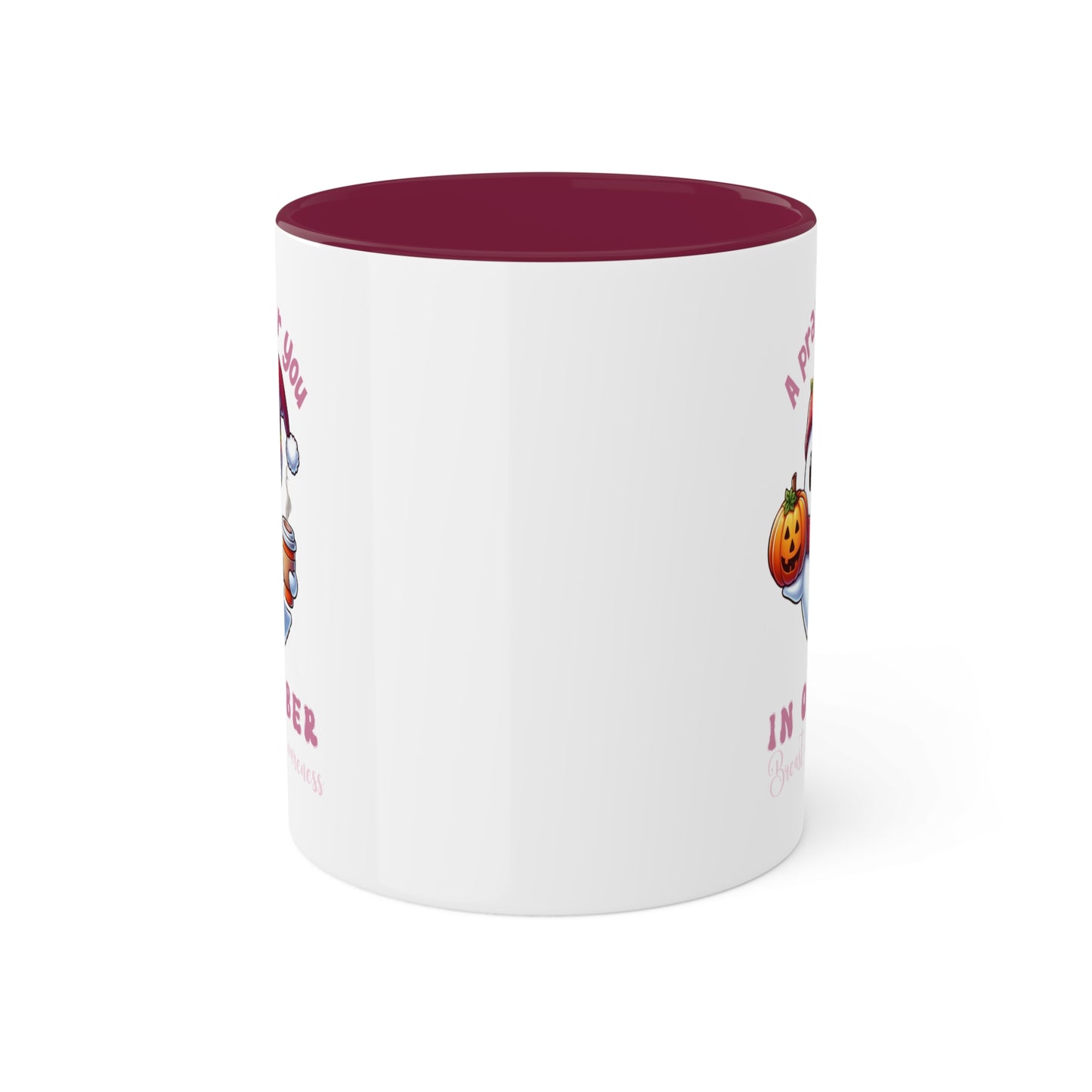 Colorful Mugs, 11oz, Breast Cancer Awareness Mugs - Inspirational Quotes and Designs