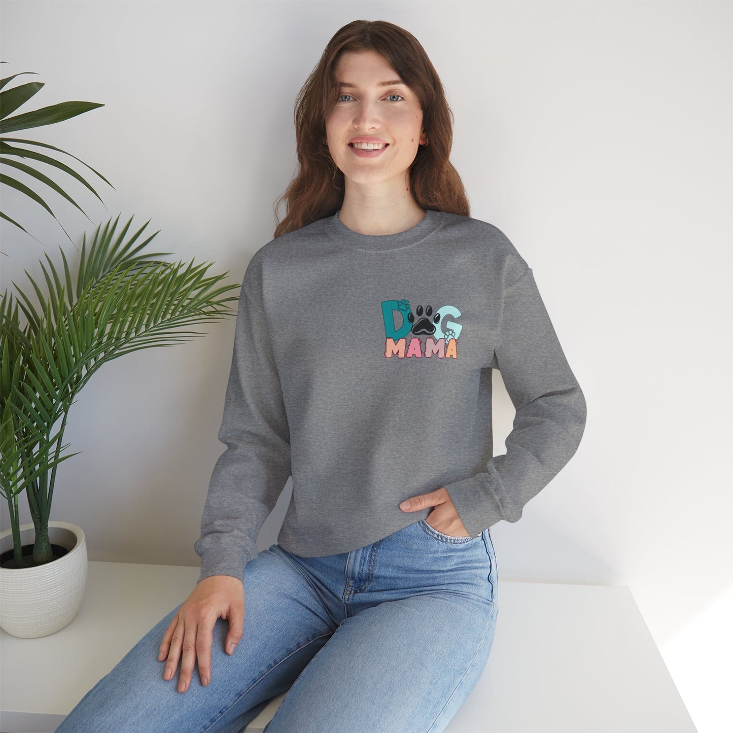 Mama Unisex Heavy Blend™ Crewneck Sweatshirt - Para Mama Design