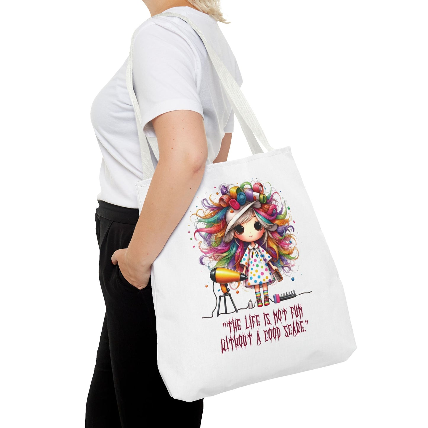 Halloween Stylist Tote Bag - Gift & Transport for Creative Minds