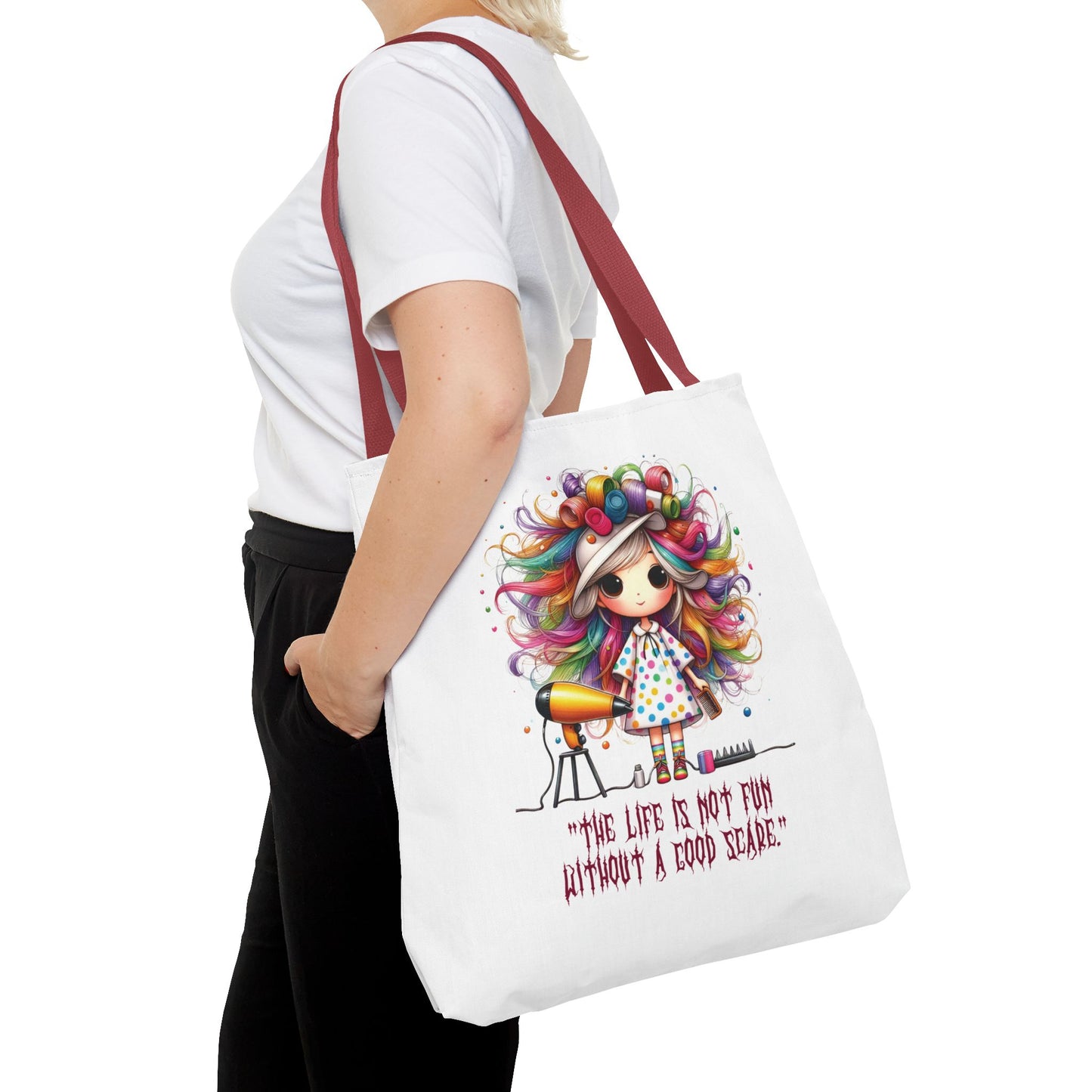 Halloween Stylist Tote Bag - Gift & Transport for Creative Minds