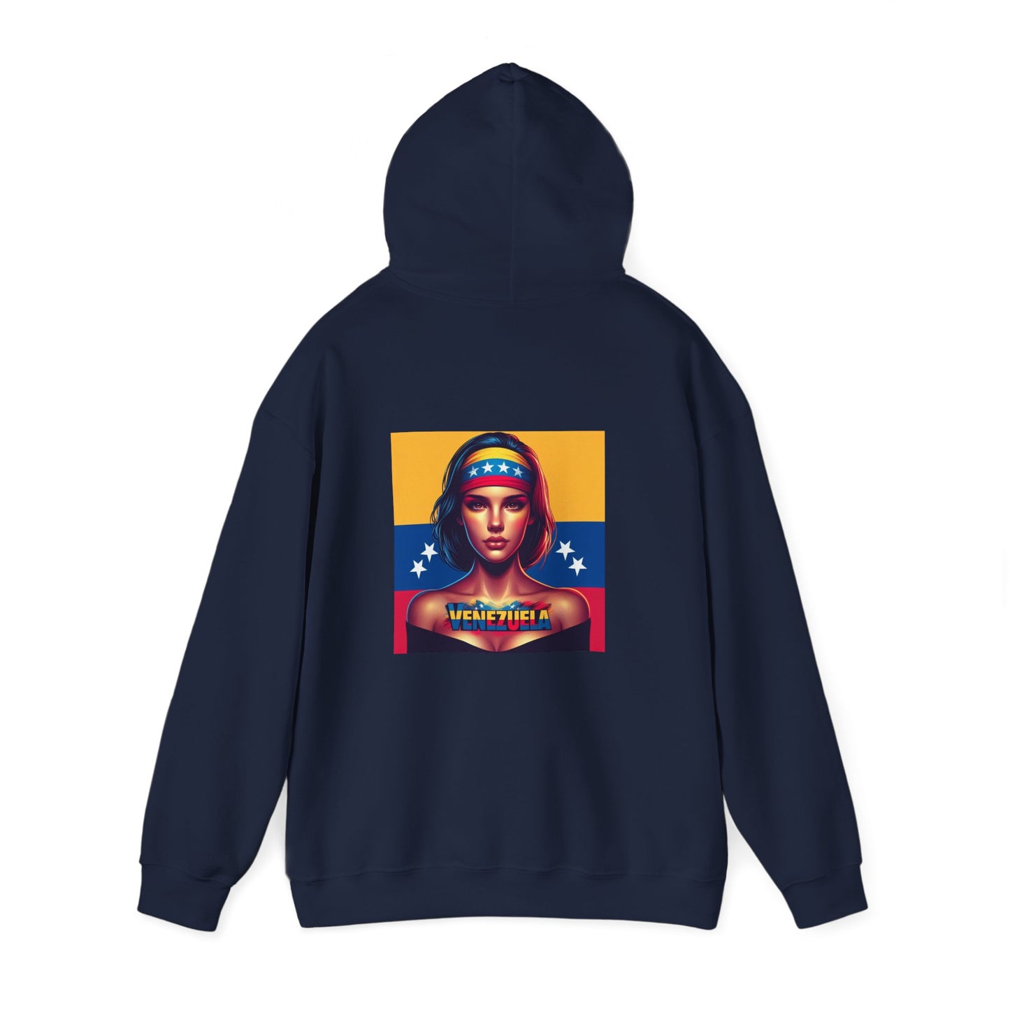 Unisex Heavy Blend™ Hooded Sweatshirt, orgullo venezolano, Venezuela Athletic Retro Series Unisex Adult Crew Neck Sudadera o sudadera con capucha Pullover