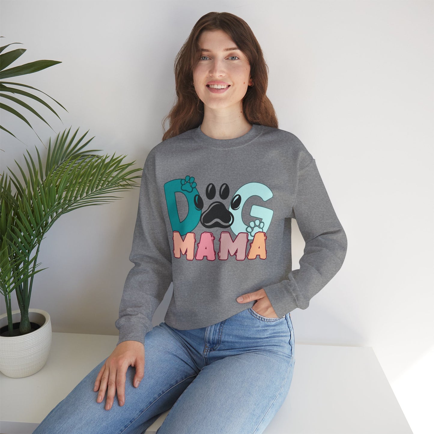 Mama Unisex Heavy Blend™ Crewneck Sweatshirt - Para Mama Design