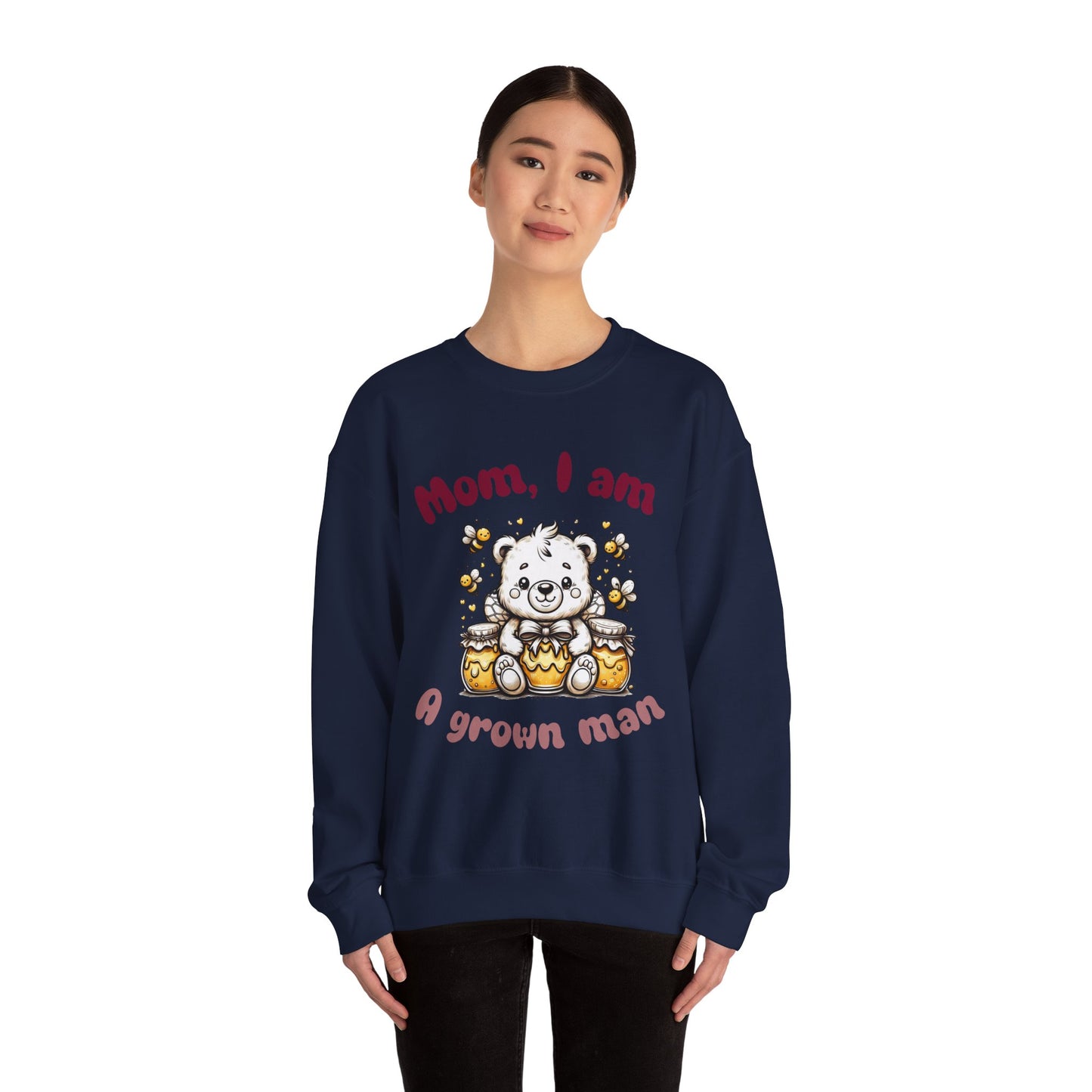 Mama Unisex Heavy Blend™ Crewneck Sweatshirt - Para Mama Design