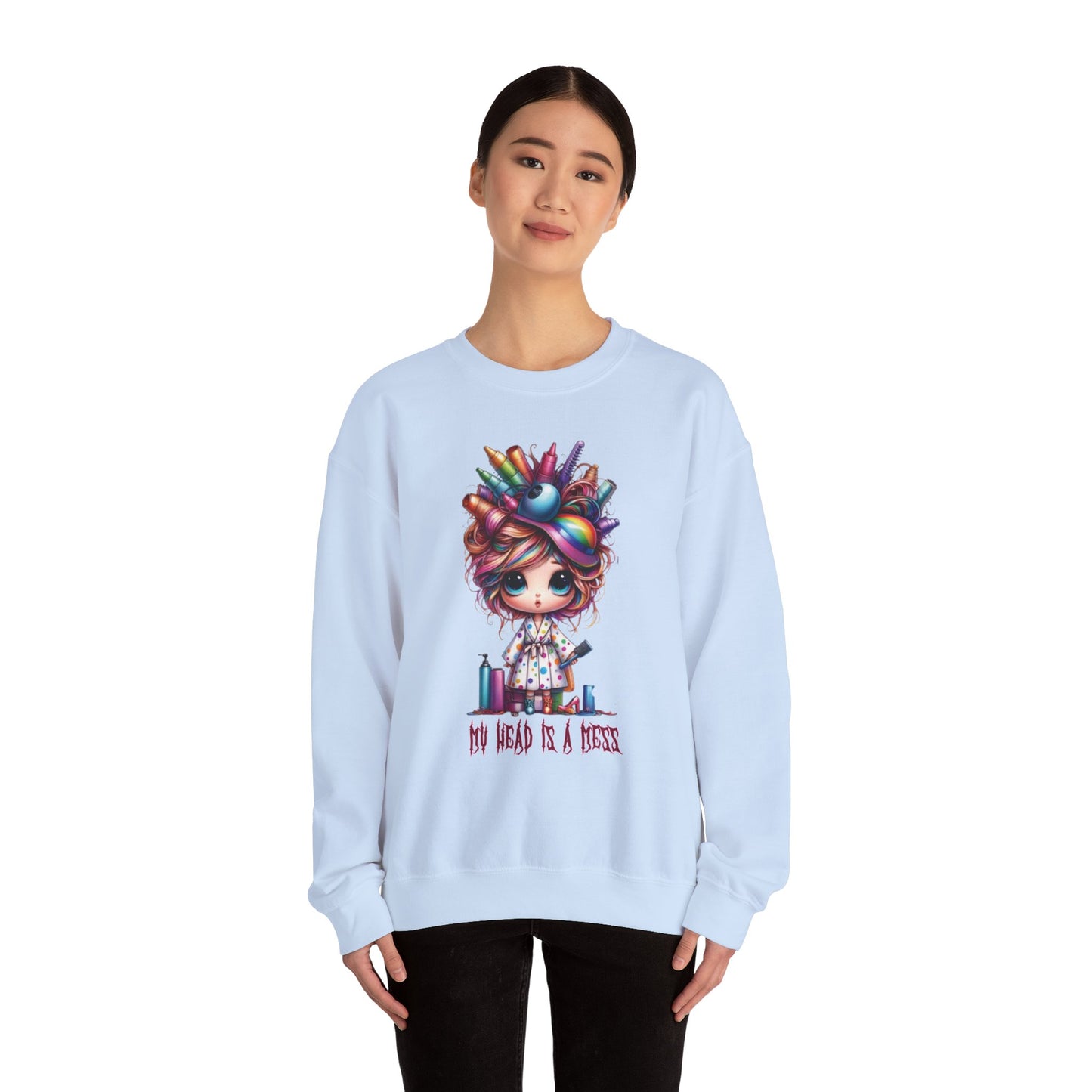 "Sweatshirt Estilista Halloween" - Unisex Heavy Blend™ Crewneck Sweatshirt