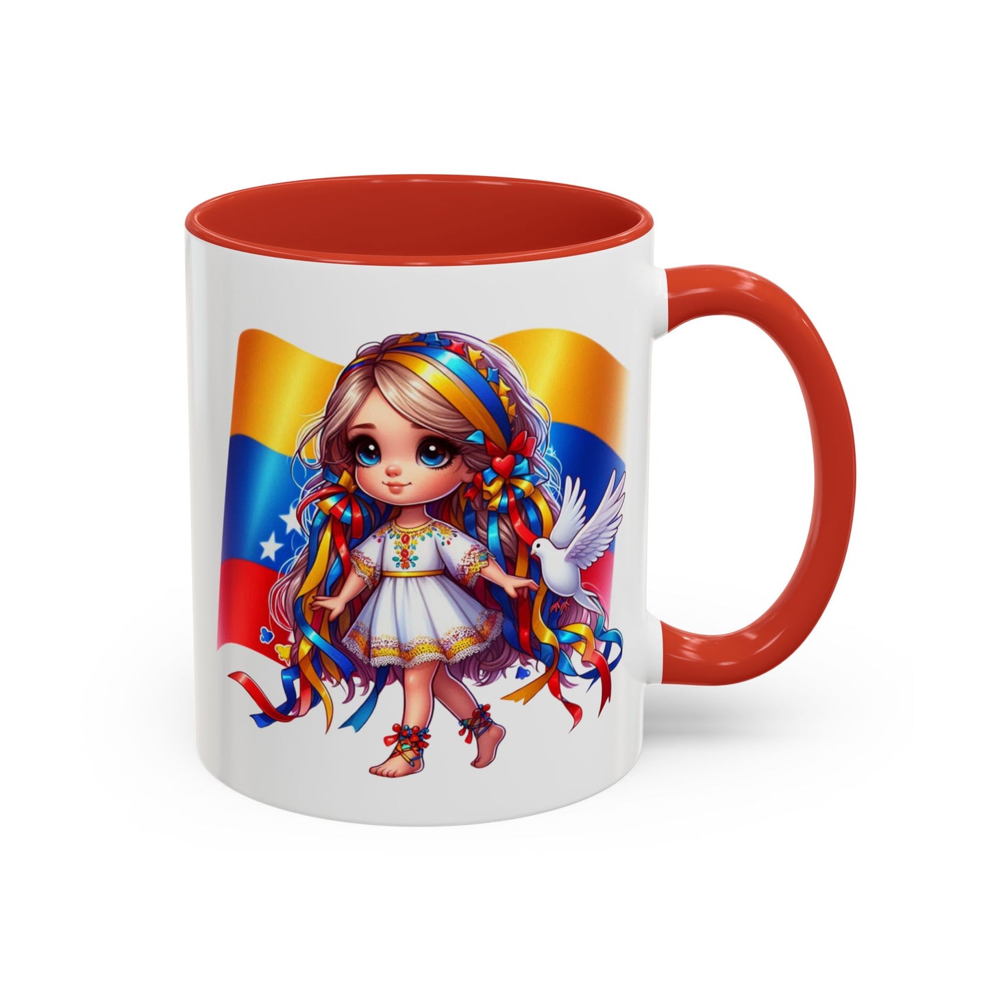 Mug with Message to Venezuela, Gift for Venezuelans