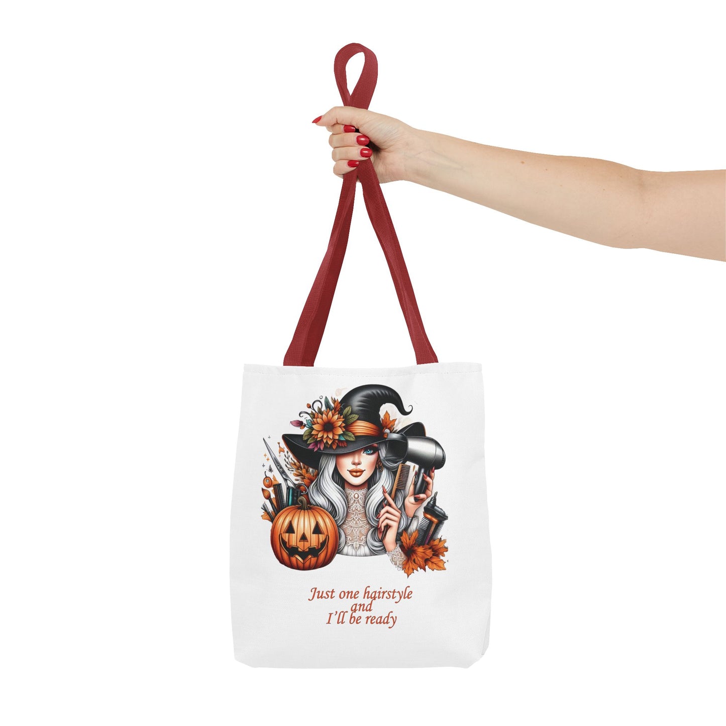 "Just one hairstyle" - Lover Tote Bag, Gift, For him and her, Lovers, Halloween