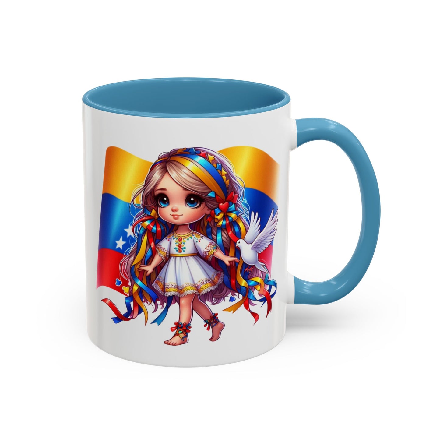 Mug with Message to Venezuela, Gift for Venezuelans