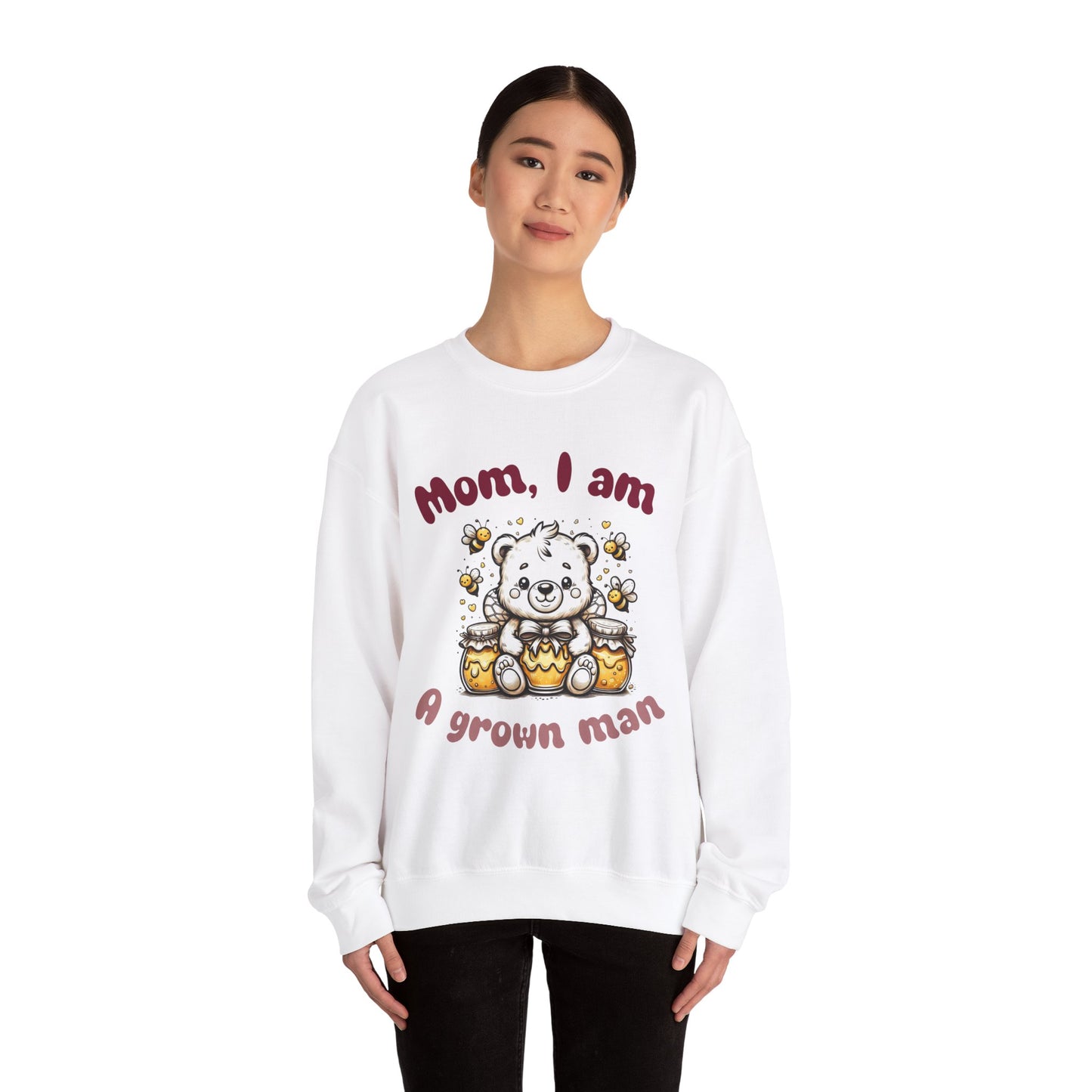 Mama Unisex Heavy Blend™ Crewneck Sweatshirt - Para Mama Design