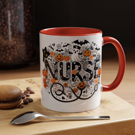 Halloween Nurse Mug