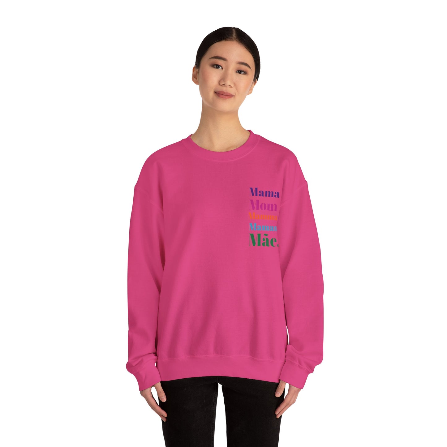 Mama Unisex Heavy Blend™ Crewneck Sweatshirt - Para Mama Design